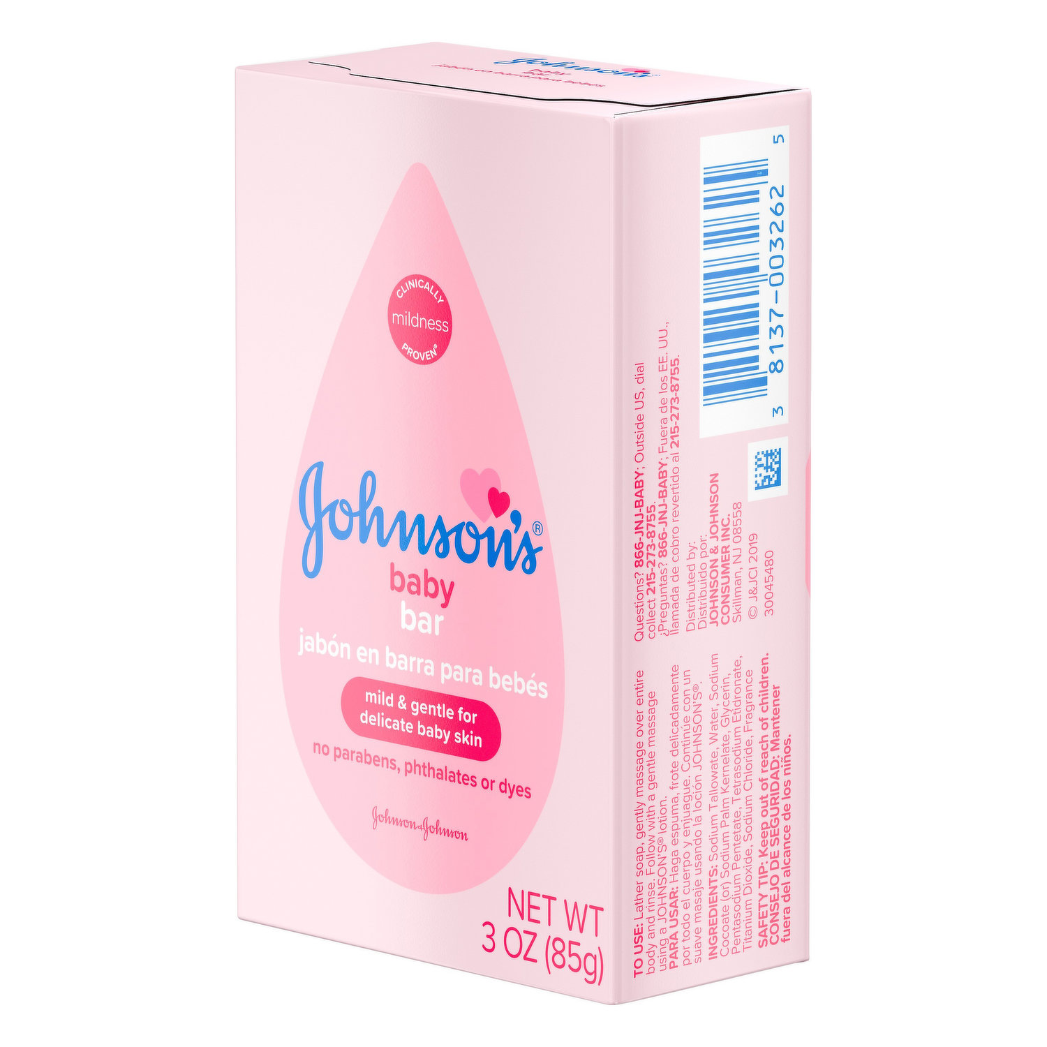 Baby johnson cheap soap bar