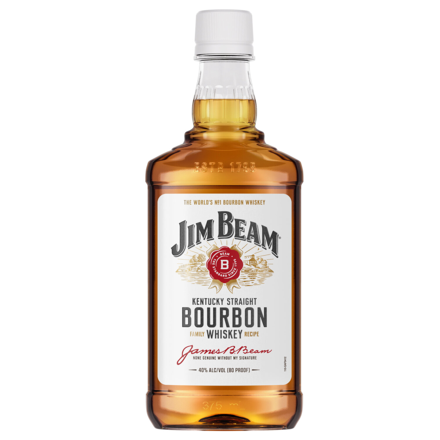 Jim Beam American Whiskey Bourbon, 375 Millilitre