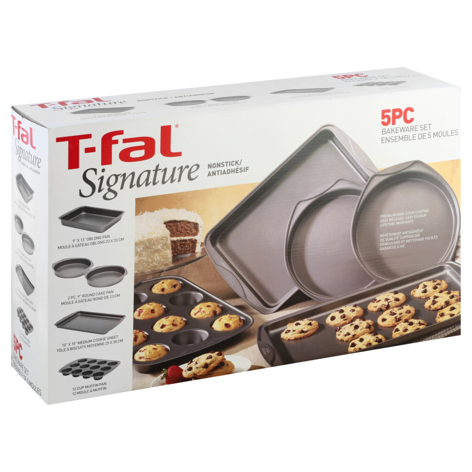 Lot de 5 ustensiles Tefal Enjoy Cassonade 