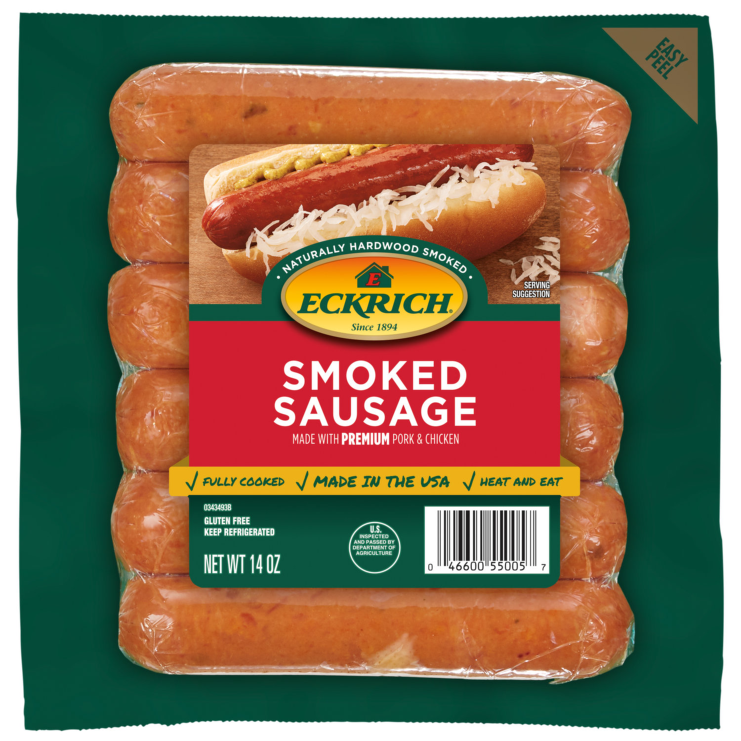 Cacique® Gluten Free Pork Chorizo Sausage, 4 ct / 48 oz - Food 4 Less