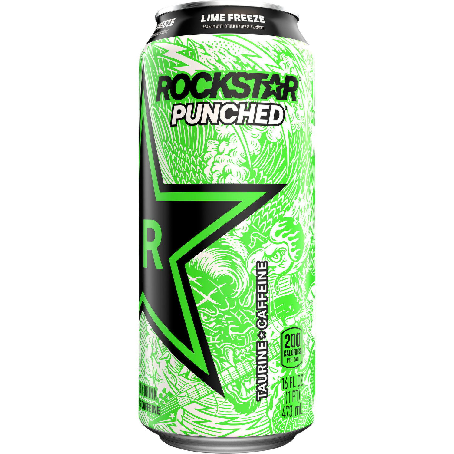 rockstar punched energy drink ingredients