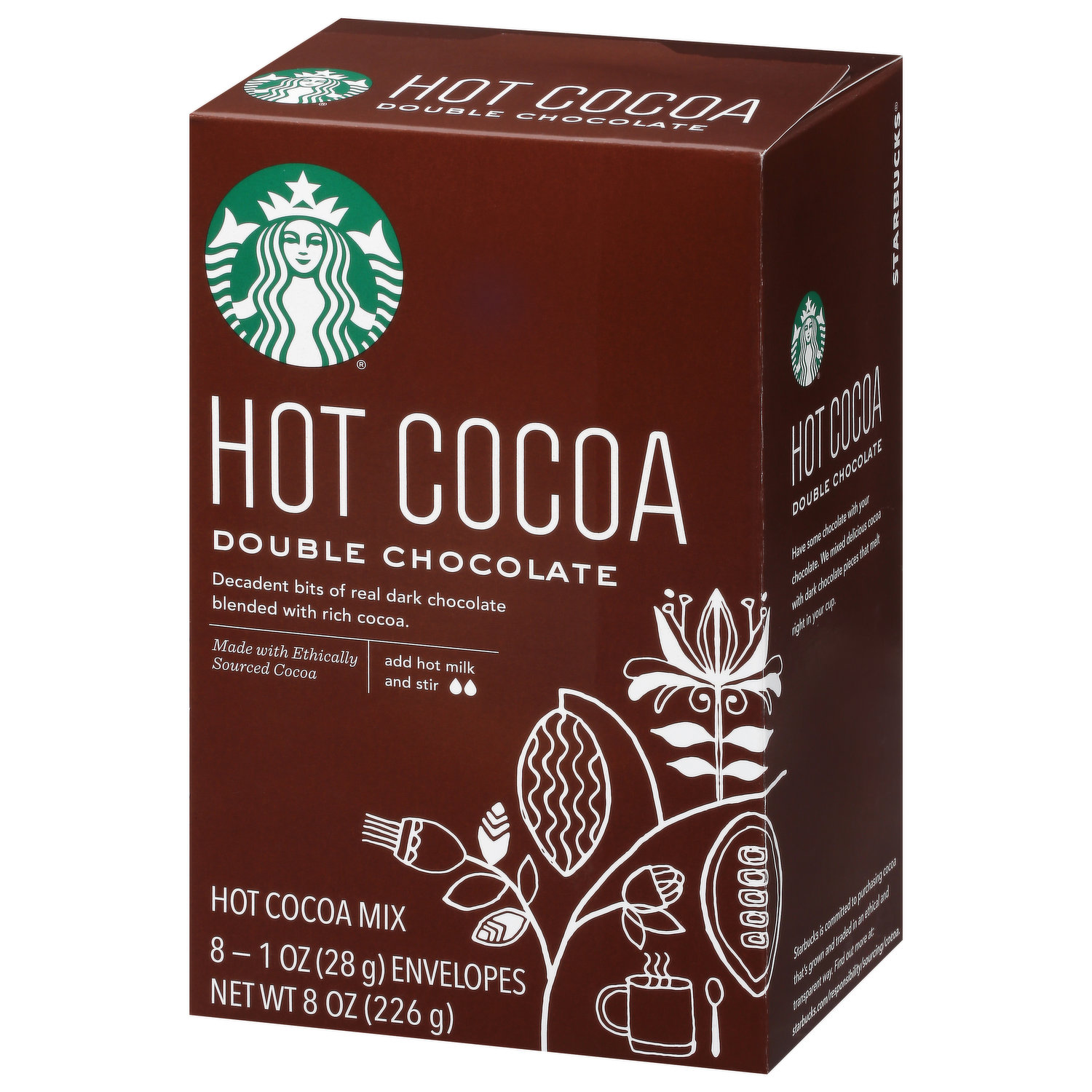 Starbucks Cocoa for 2, Includes 2 Starbucks Mugs and 2 Cocoa