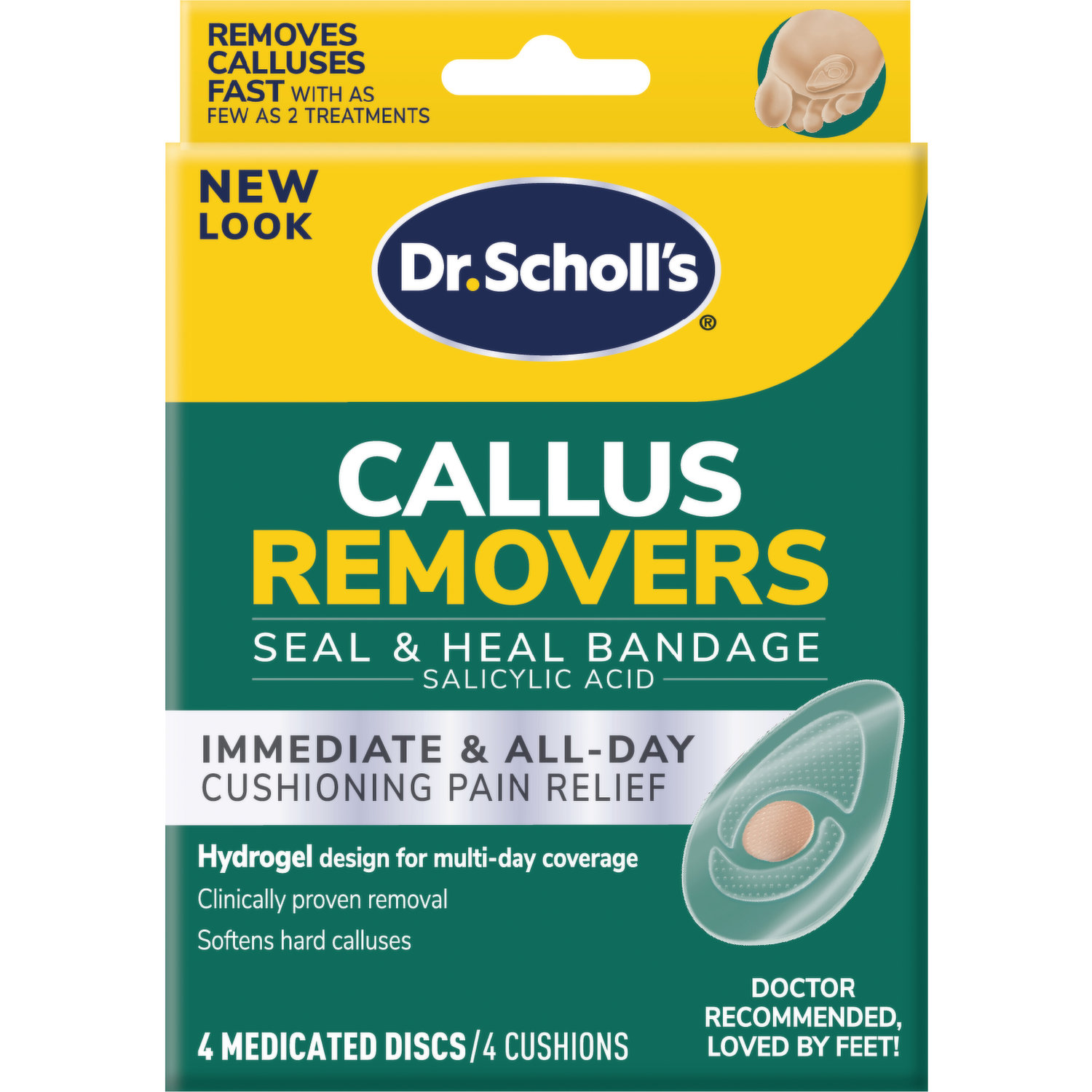 Scholl Foot Hard Skin & Callus Creams Deodorant Remover Tool or