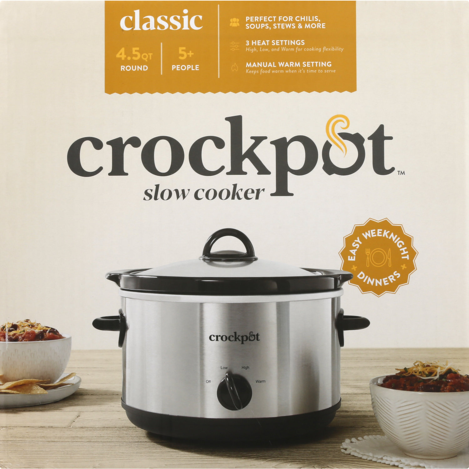 Crock-Pot® Manual Design Series 4.5 Quart Slow Cooker, Ponderosa Green