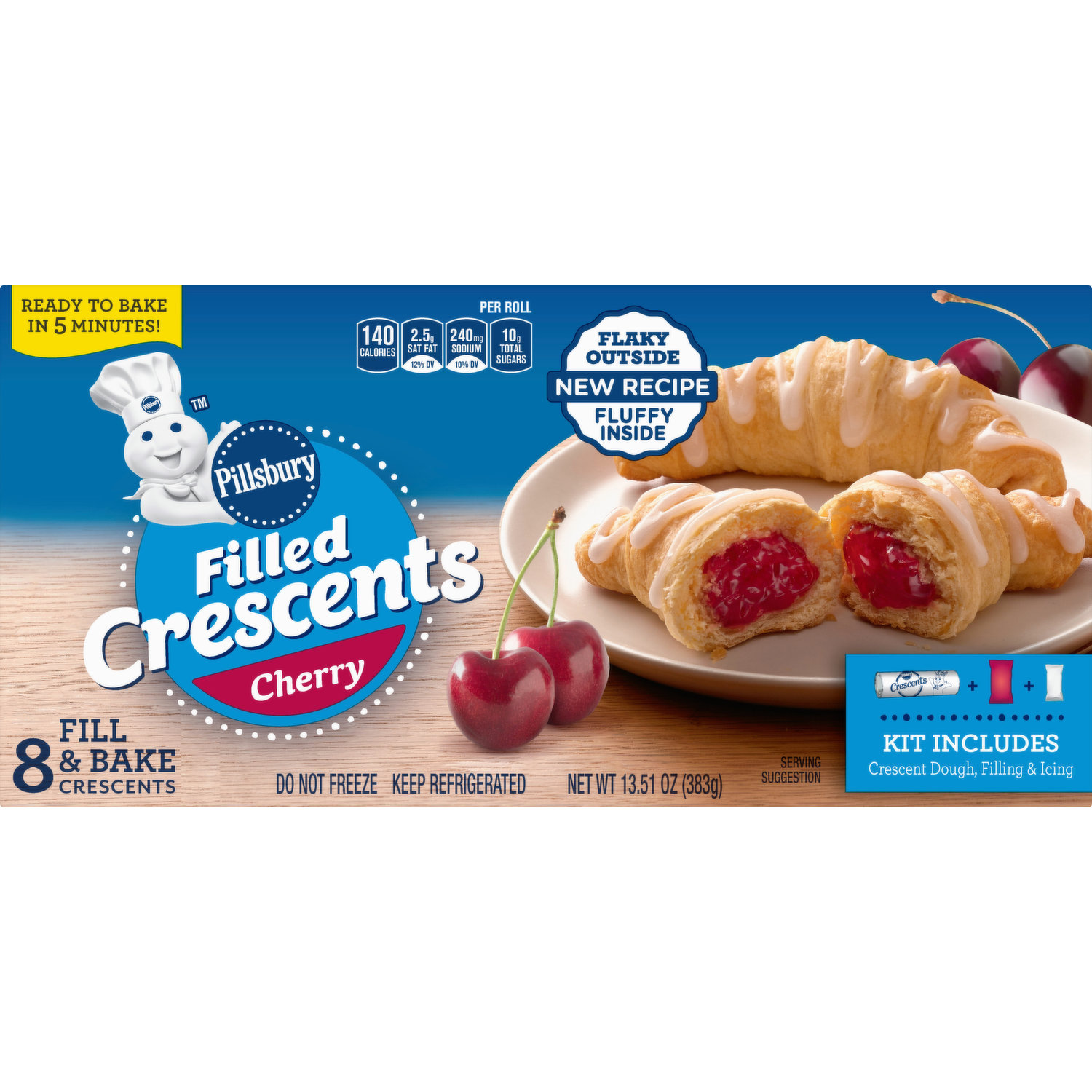 Pillsbury™ Frozen Filled Crescent Grape 2.29 oz