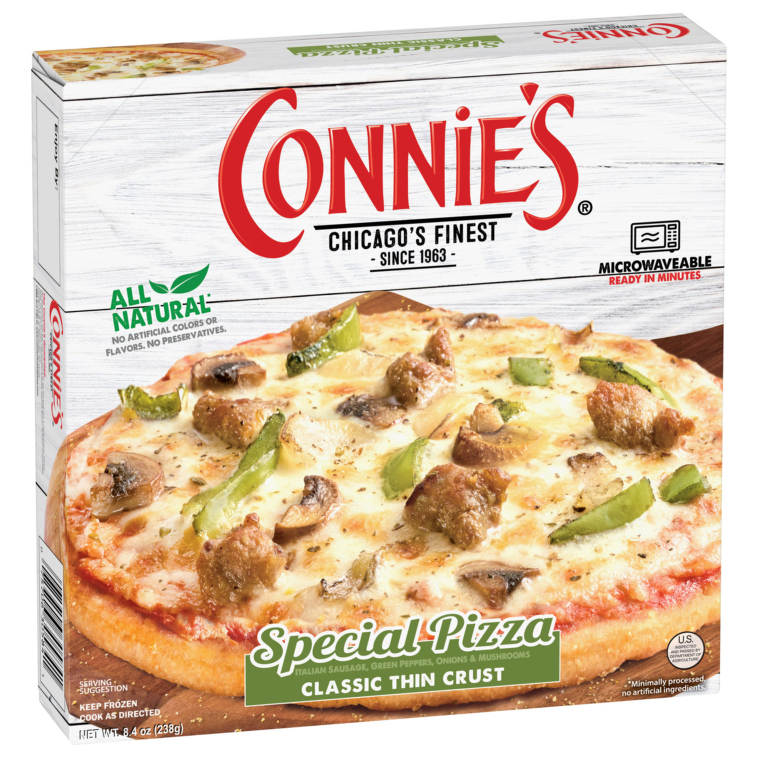 Connie's Pizza, Classic Thin Crust, Special