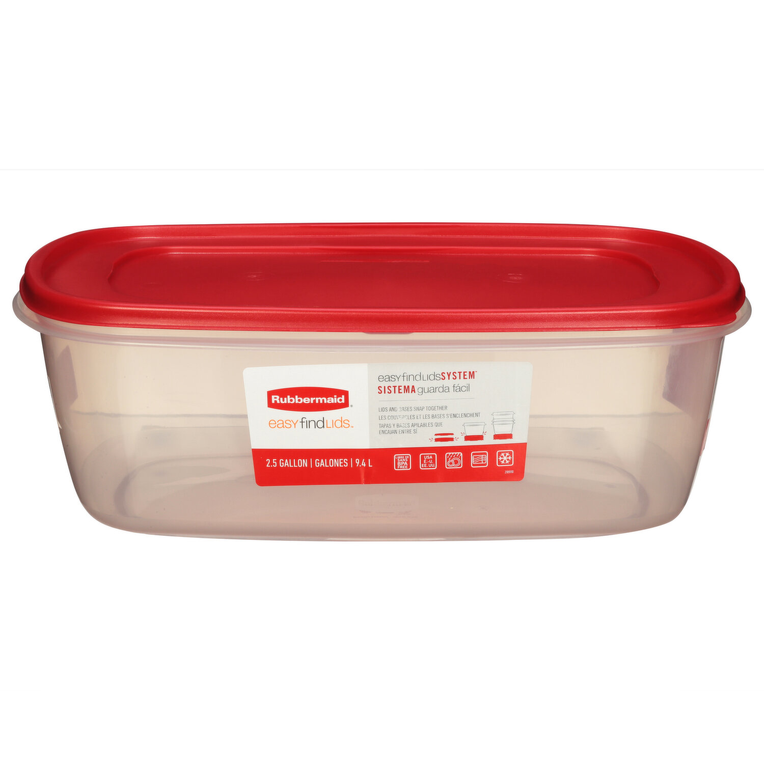 Rubbermaid Flex & Seal Canister - 1.1 GAL, Shop