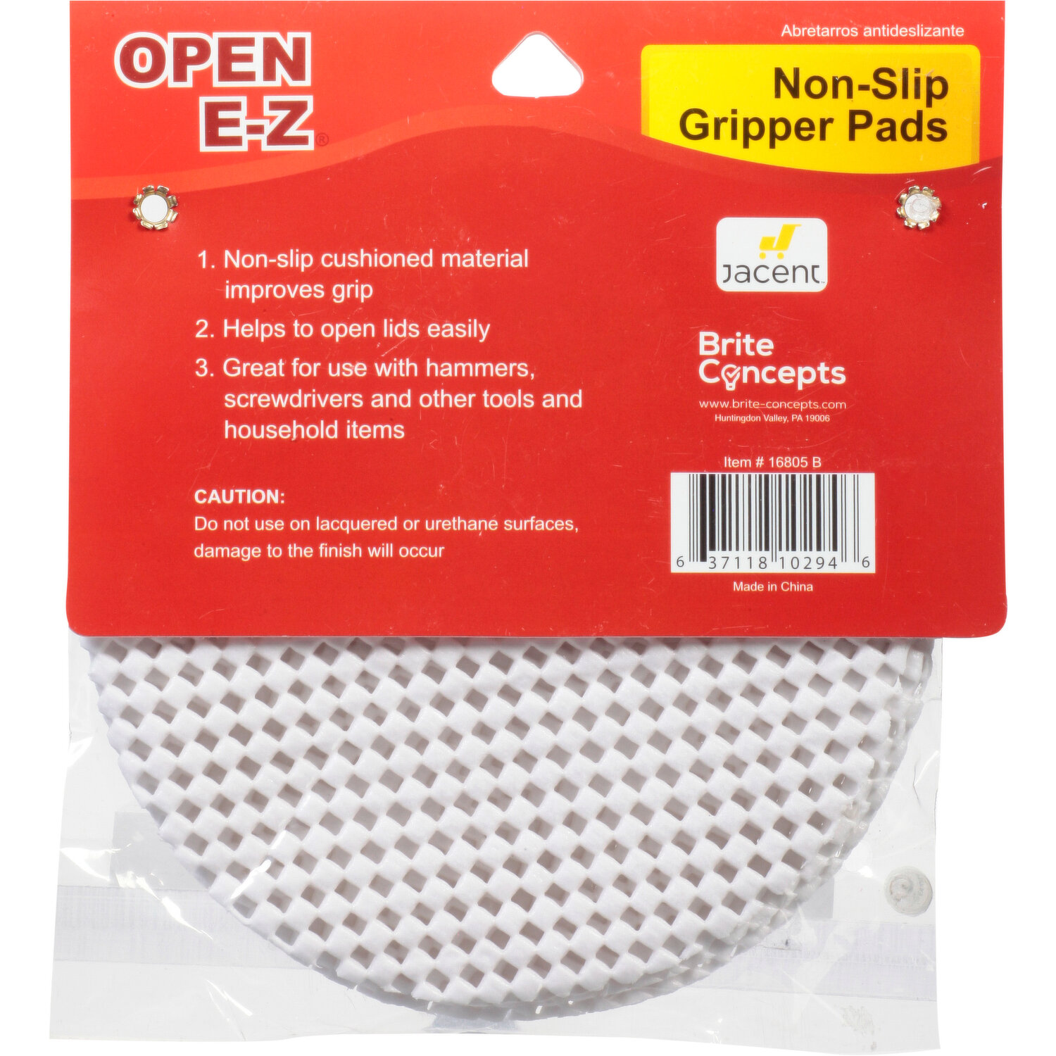 Compac Home Mighty Gripper Non-Slip Pads Jar Opener, Stablize Pictures,  4ct, 4 Count - Harris Teeter