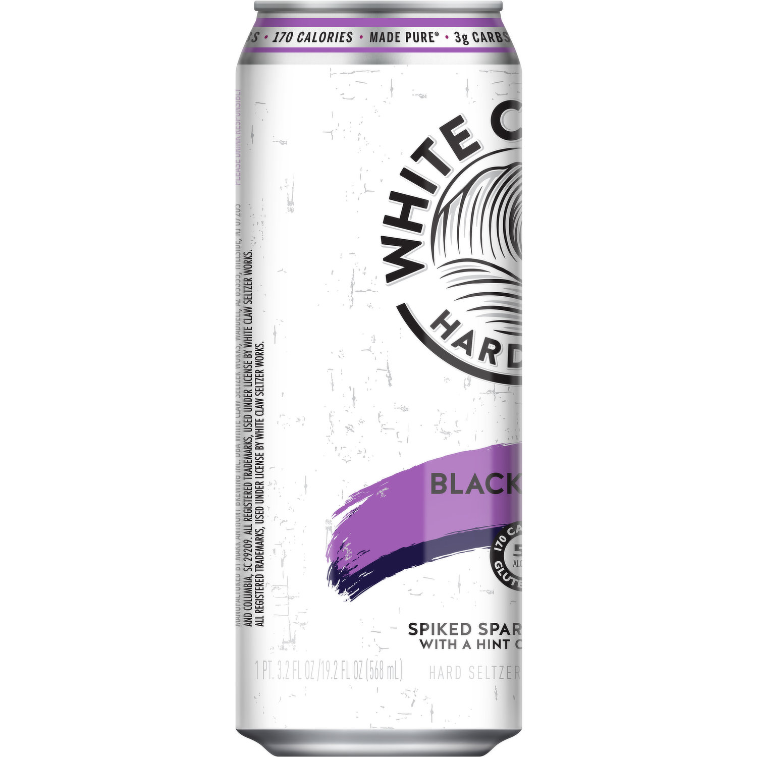 White Claw Hard Seltzer Hard Seltzer, Black Cherry 19.2 fl oz