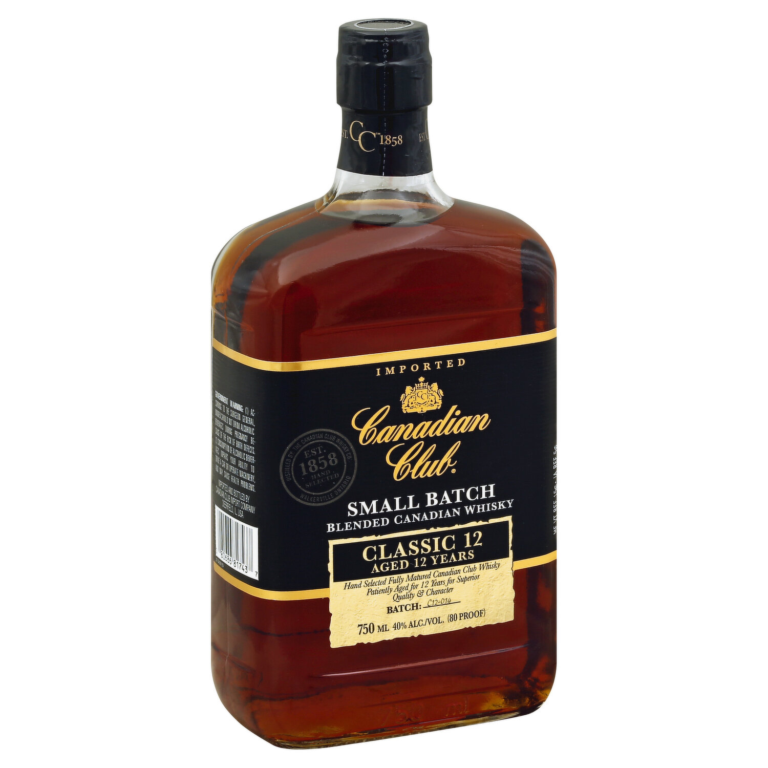 Canadian Club 40 Year Old Whisky