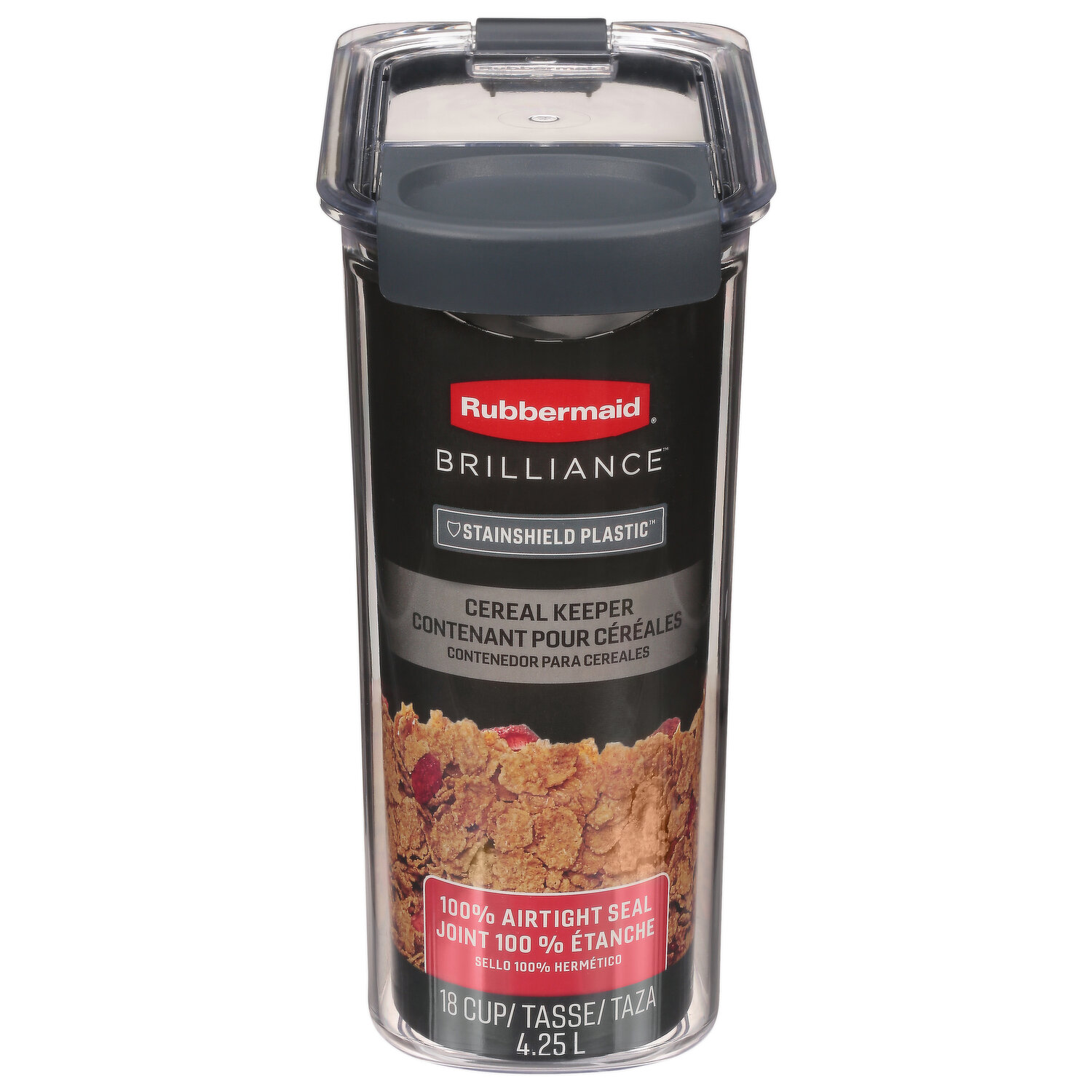 Rubbermaid Brilliance Mini Container 0.5 Cups - 2 ct pkg