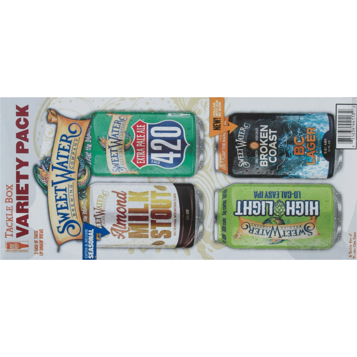 Sweetwater Tackle Box 12oz Cans 12OZ - Reveler Beverage - Needham