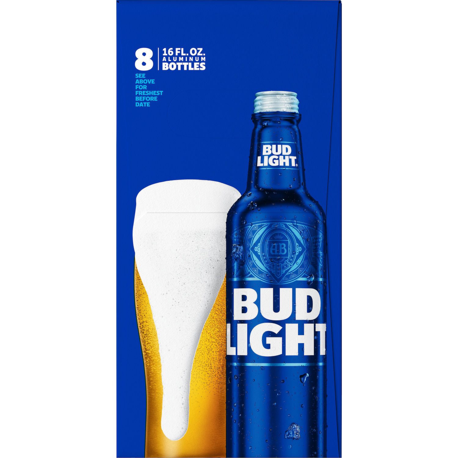 Bud Light Beer, 8 Each