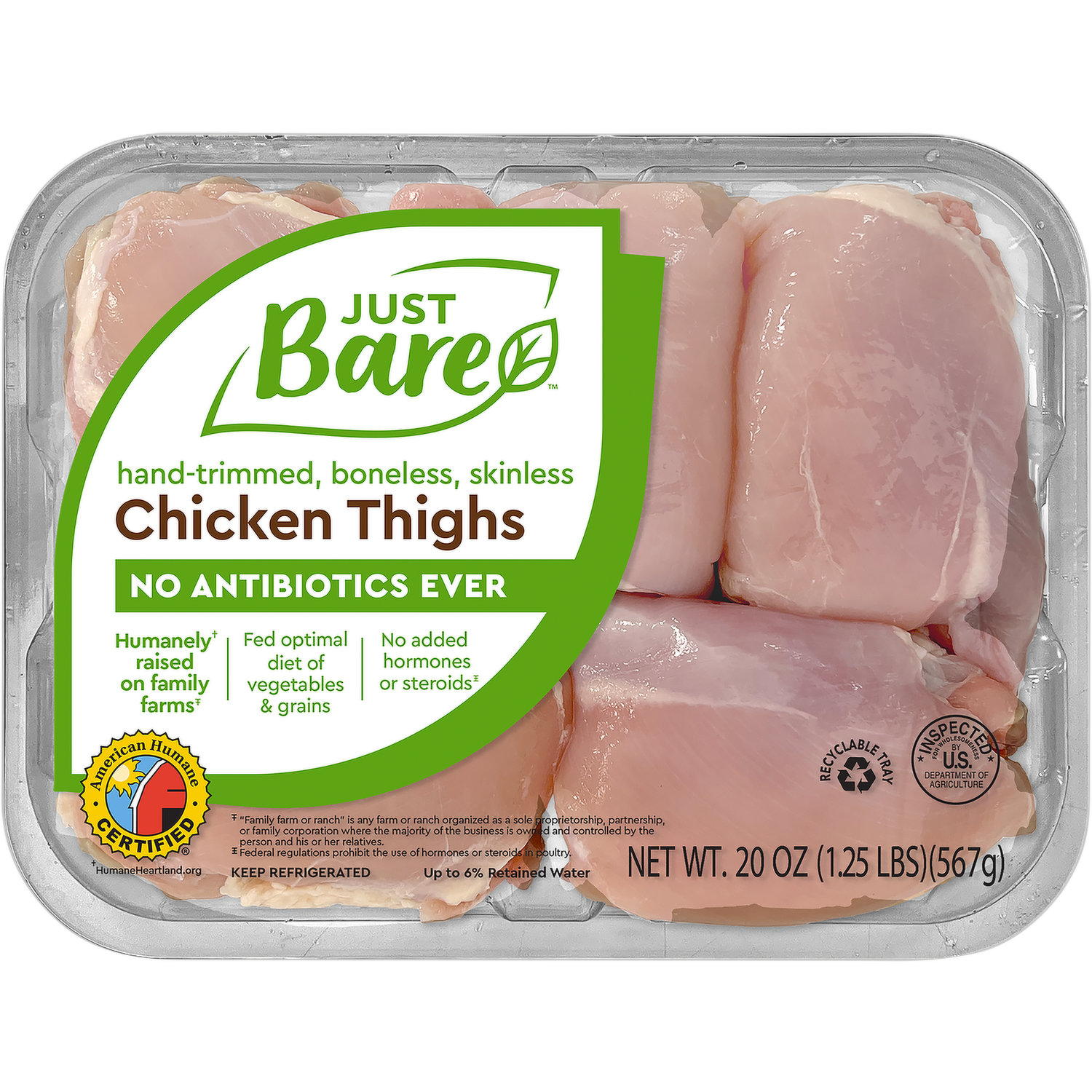 Just Bare® - Just Bare®, Boneless Skinless Chicken Tenders (0.88 lb), Shop