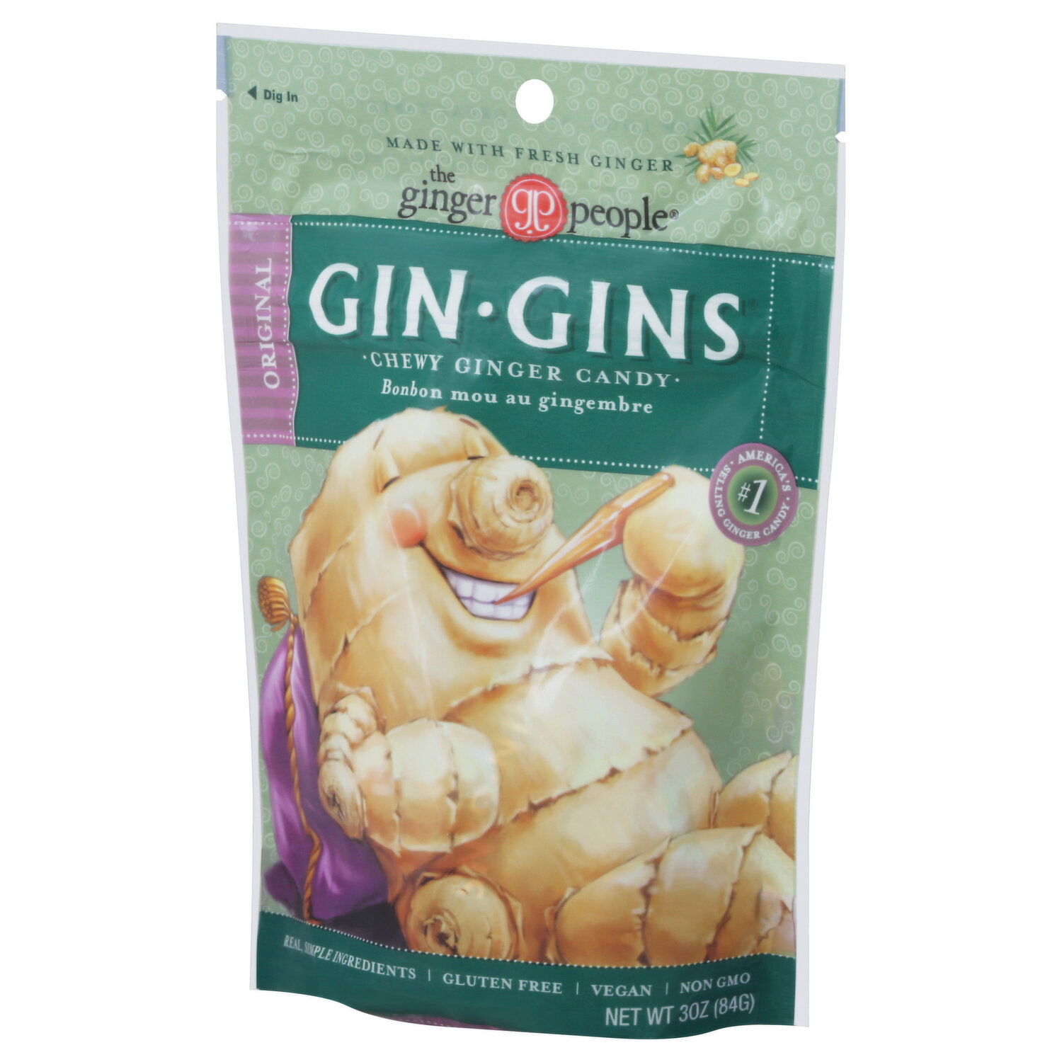 Bonbons au gingembre Gin Gins® - The Ginger People