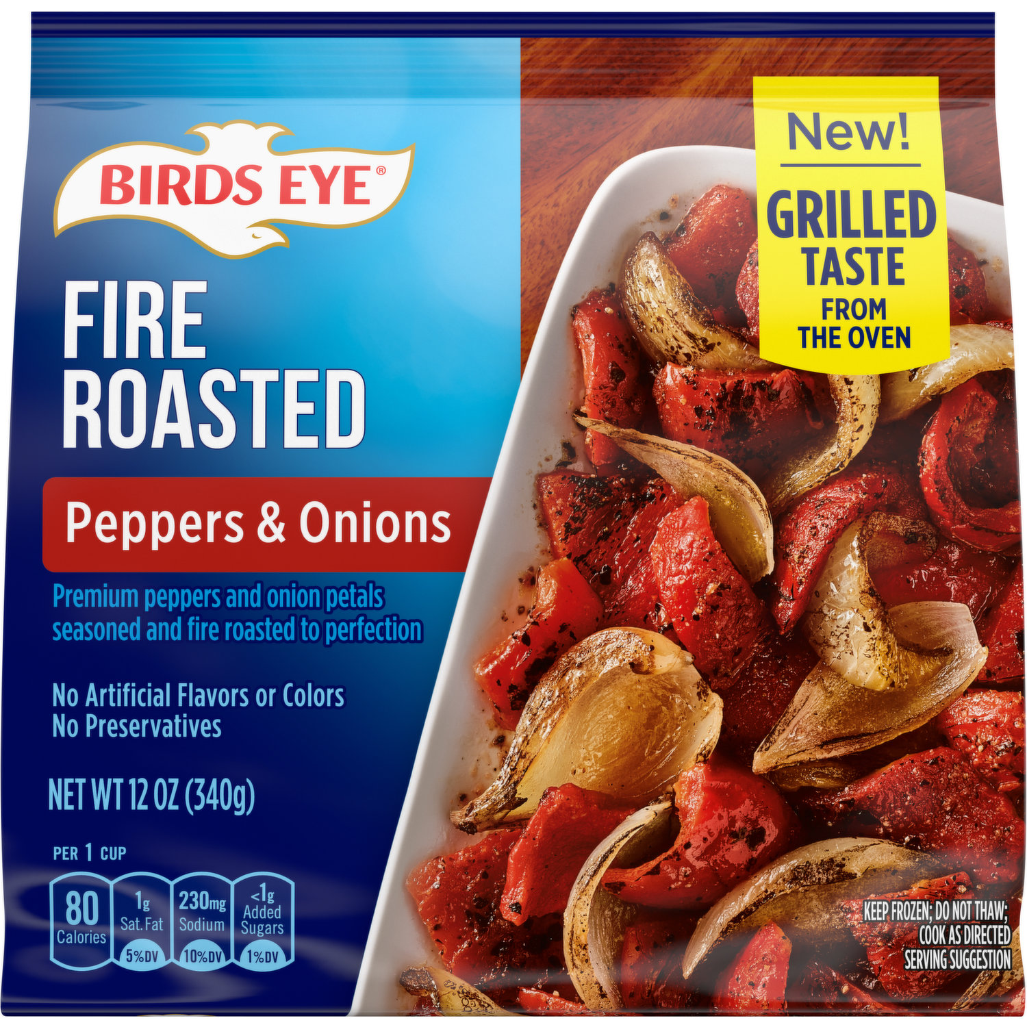 Trader Joe's Fire Roasted Bell Pepper and Onions (Frozen)