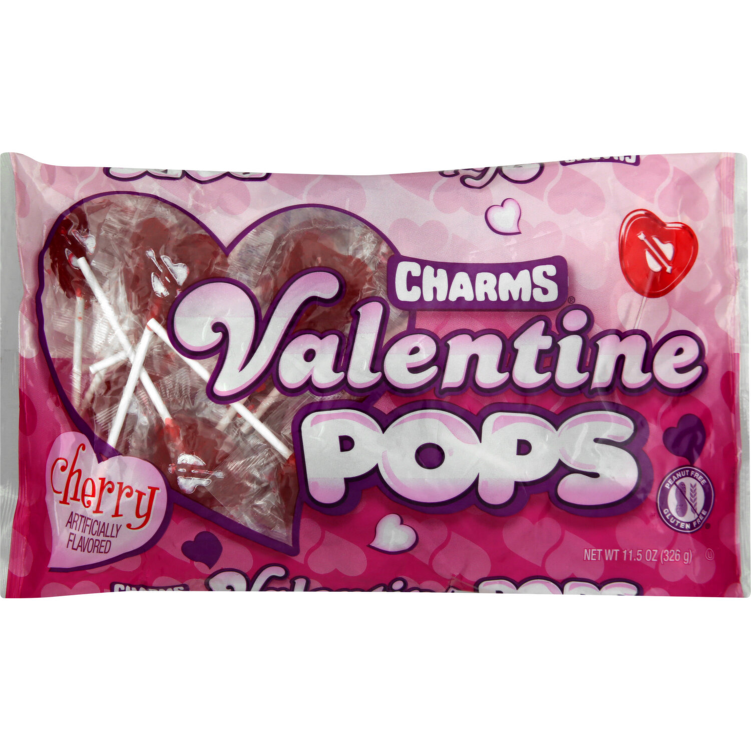 Charms Valentine Pops