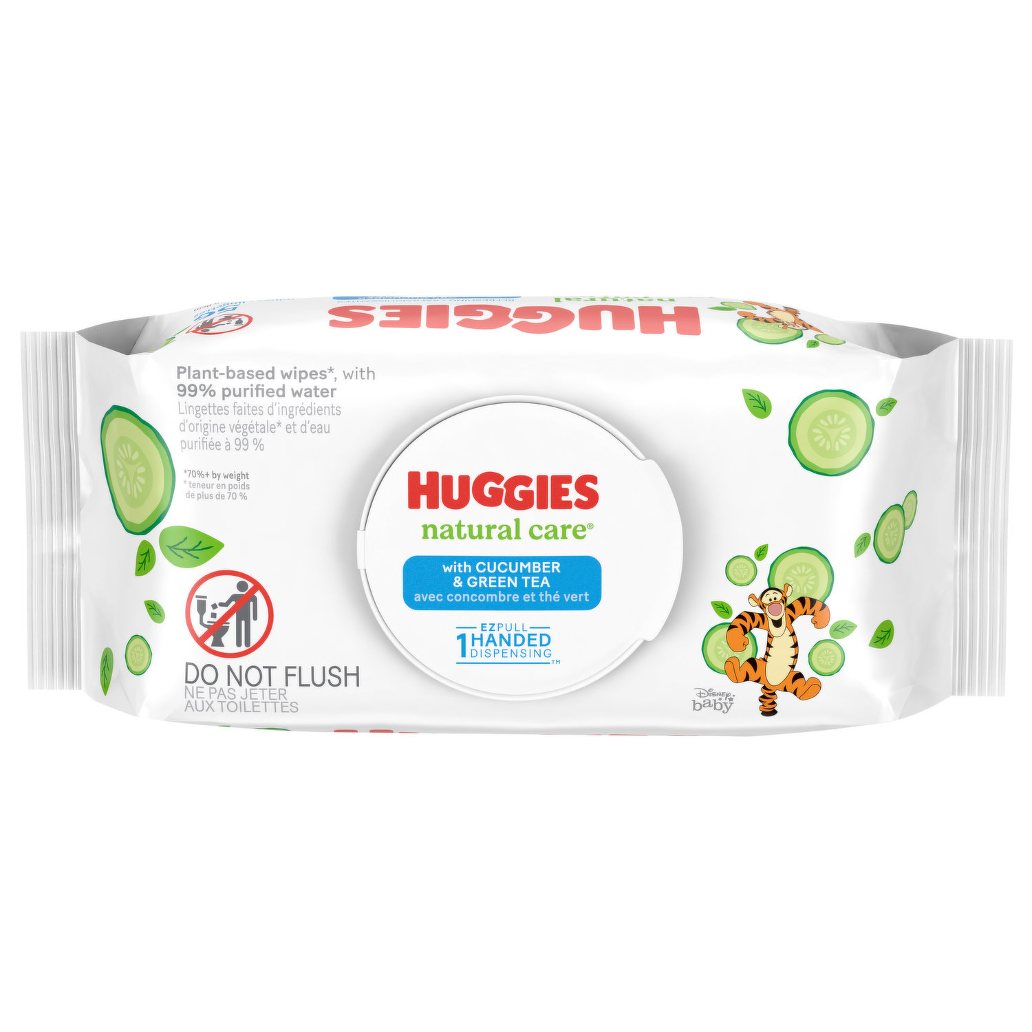 Huggies Wipes Refreshing With Cucumber Green Tea