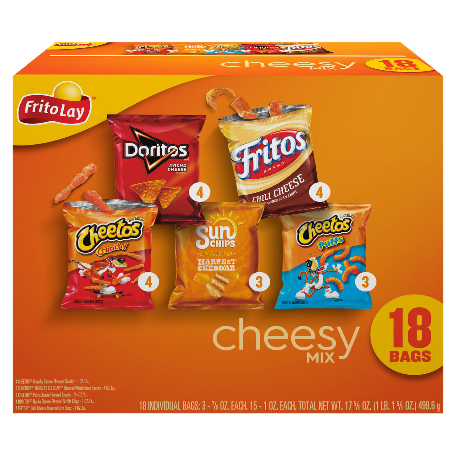 Cheetos Simply Cheetos Crunchy White Cheddar Snacks - 241 g