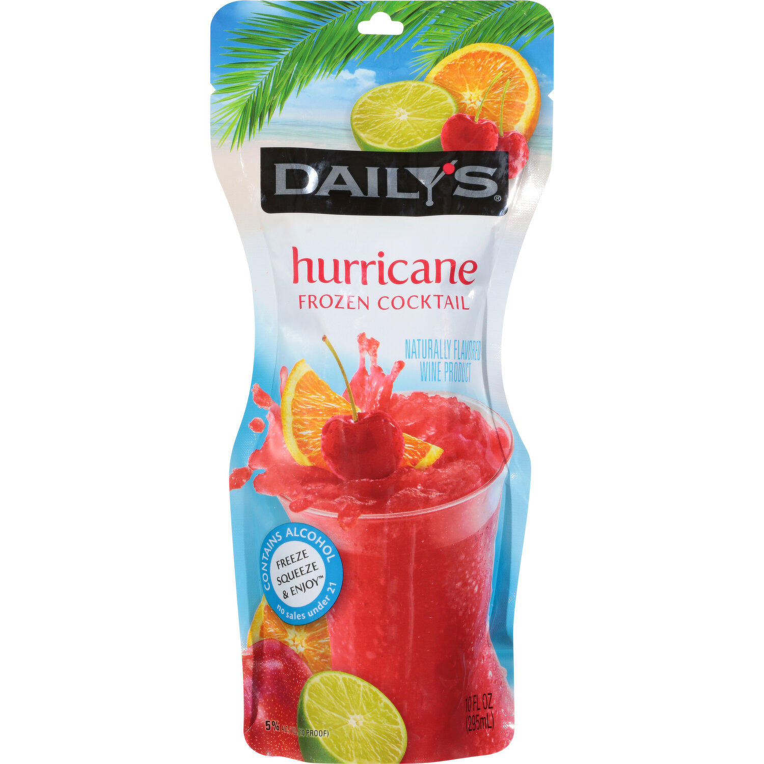 Daily's Frozen Cocktail, Hurricane, 10 Fluid ounce