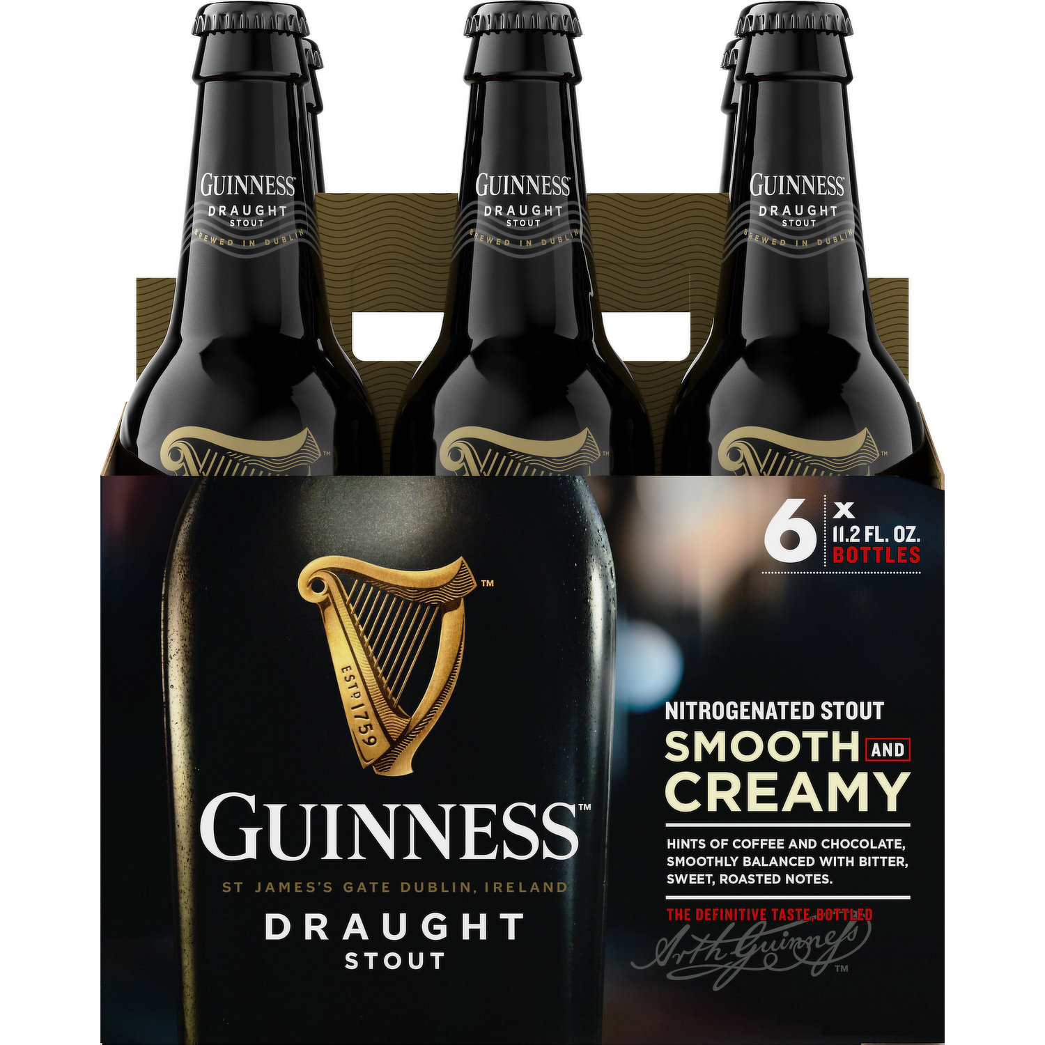 Guinness Beer, Draught Stout, Nitrogenated « Discount Drug Mart