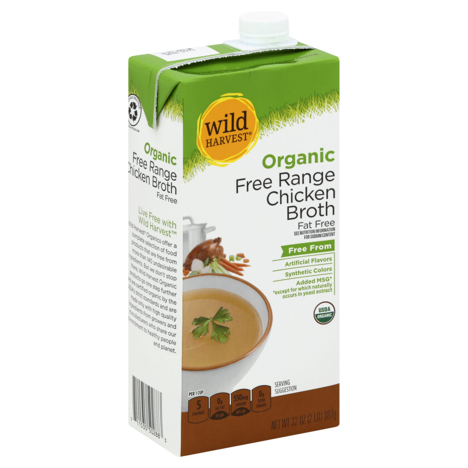 Organic Free Range Chicken Broth