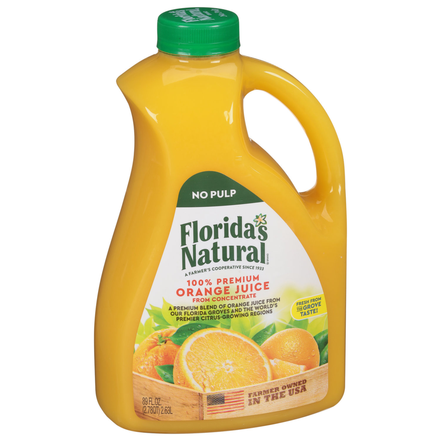 Store Brand Orange Juice 1/2 GAL 64oz CTN