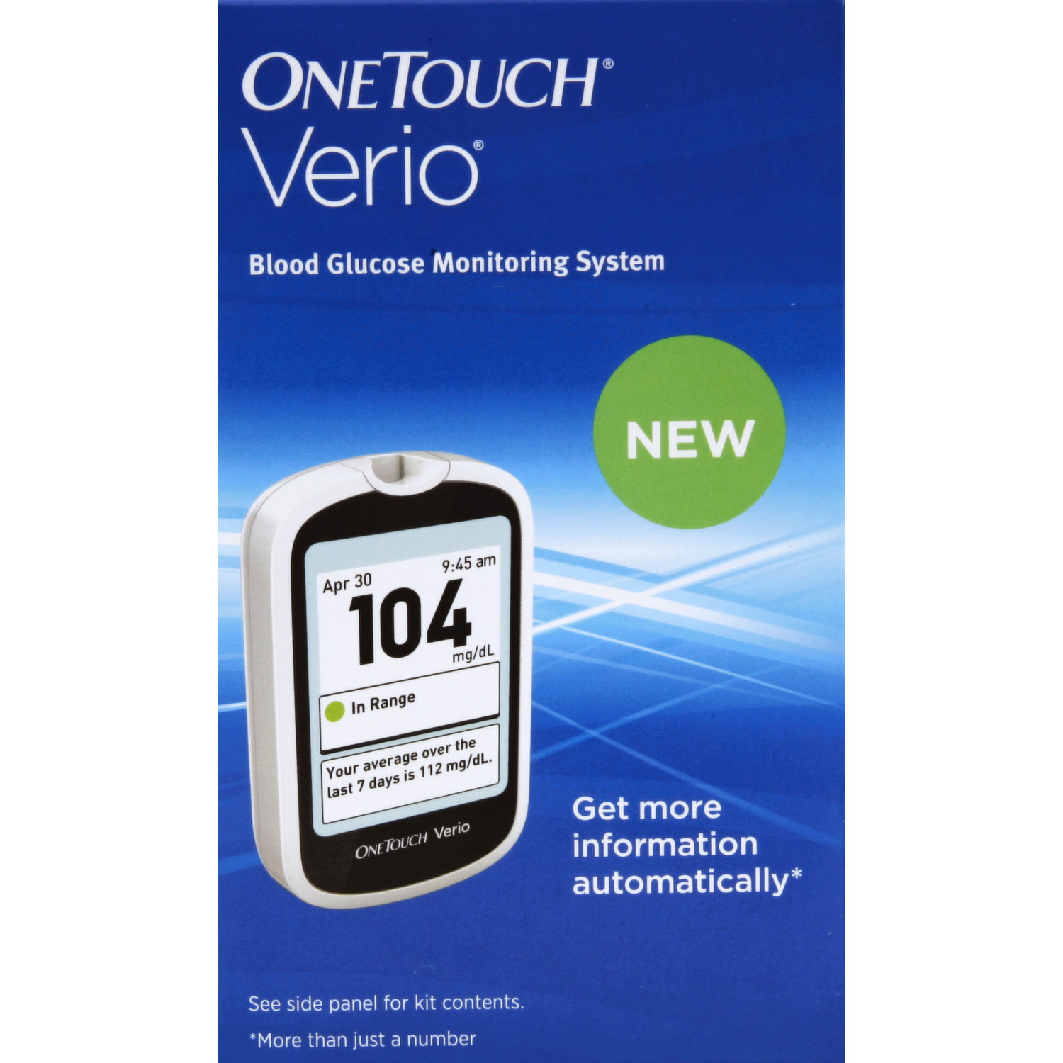 OneTouch Verio Blood Glucose Monitoring System 