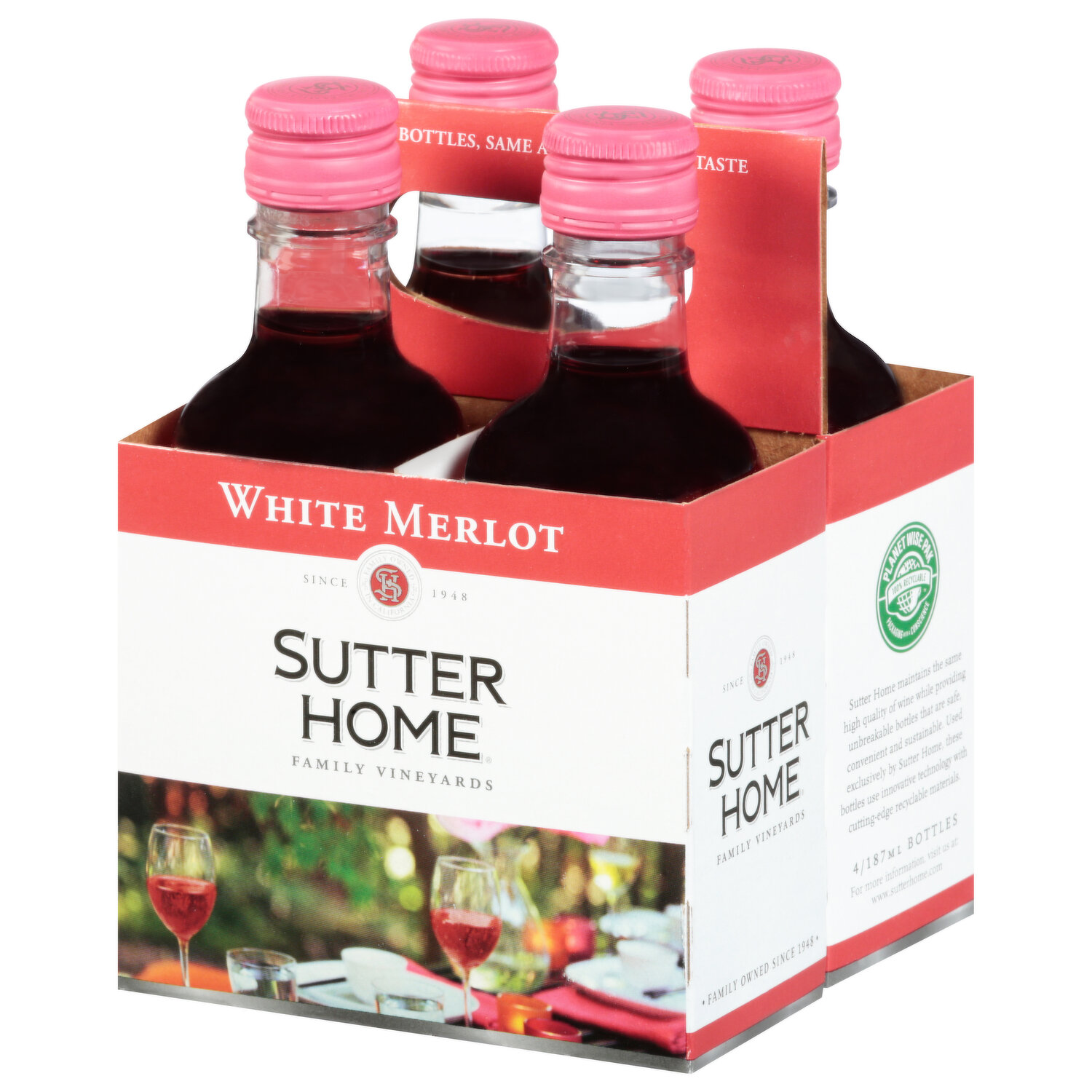 sutter home winery 4 pack