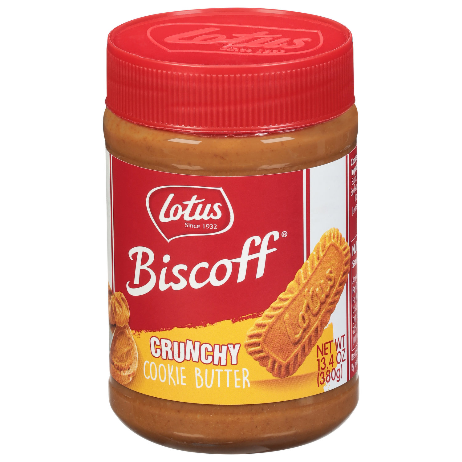 Lotus Biscoff Cookie Butter Spread (Crunchy) - 13.4oz