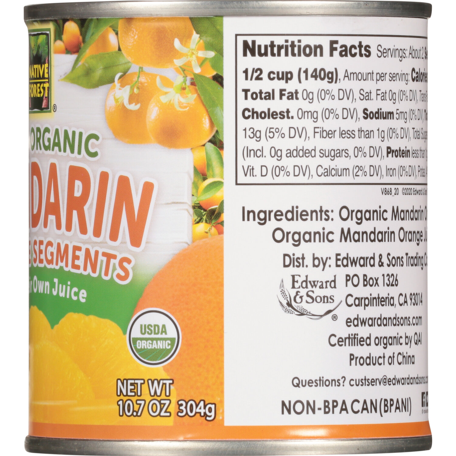Mandarin Nutrition Facts Usda Besto Blog