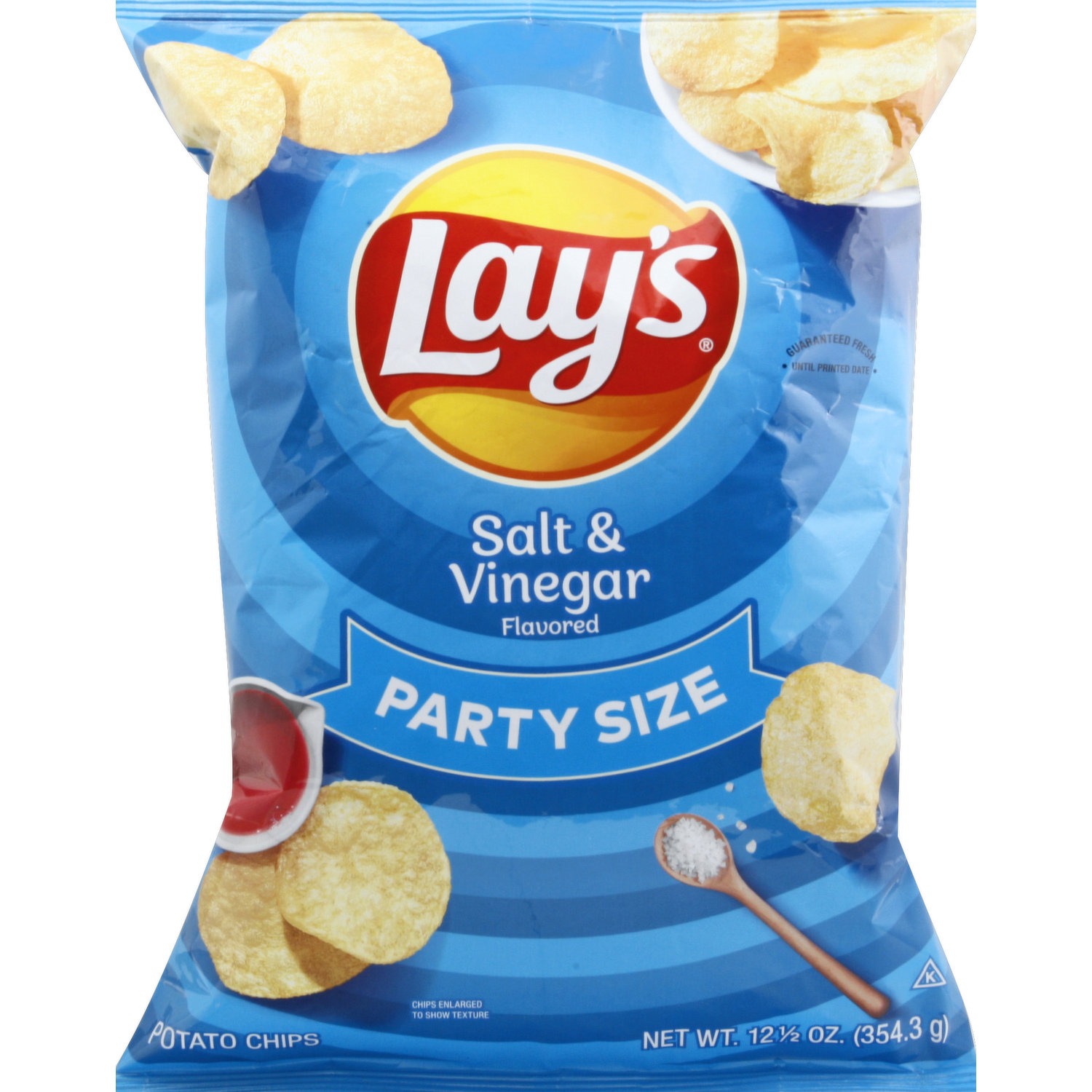 Save on Lay's Potato Chips Salt & Vinegar Party Size Order Online Delivery