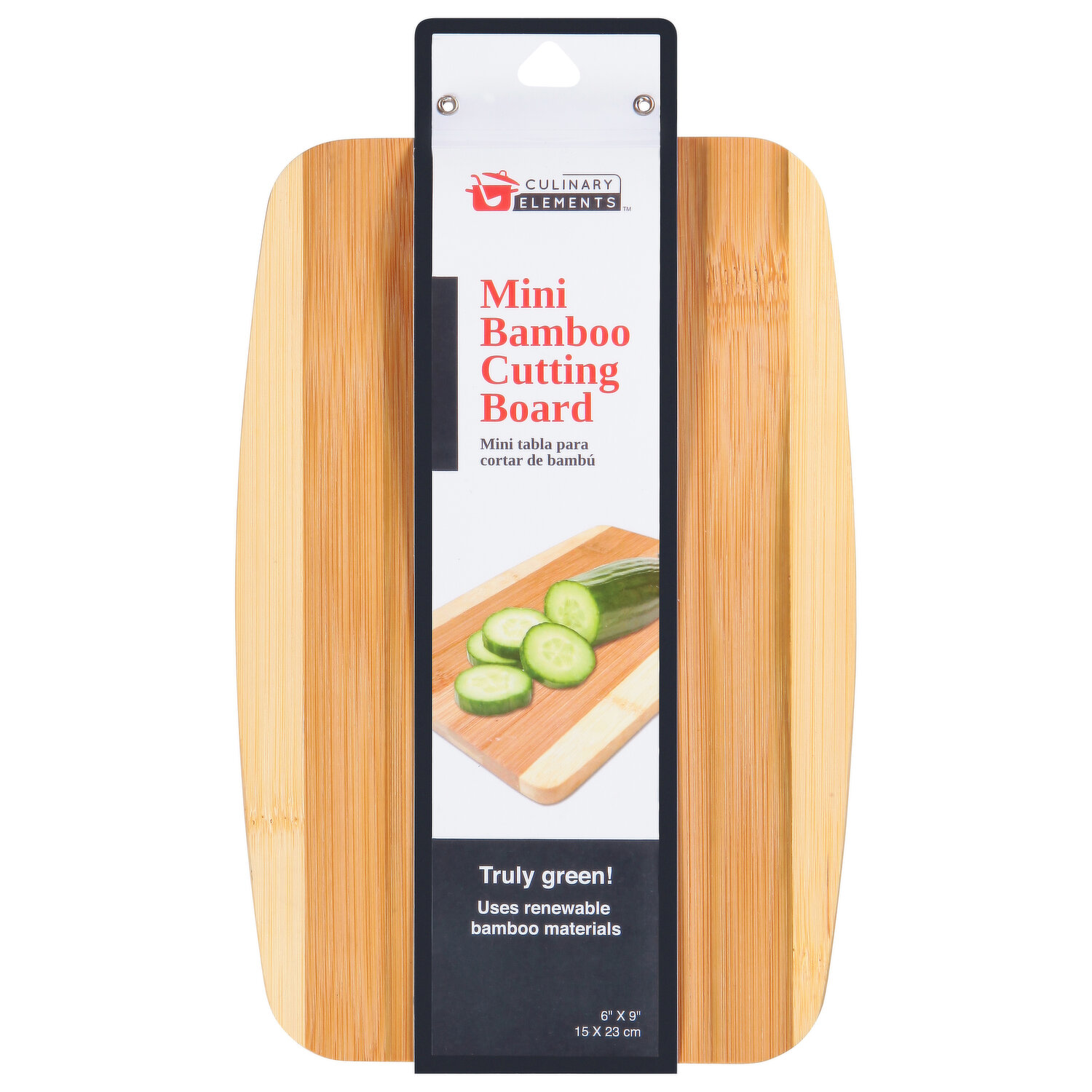  Brite Concepts Mini Bamboo Cutting Board, 6 by 9 Inches (Pack  of 1): Home & Kitchen