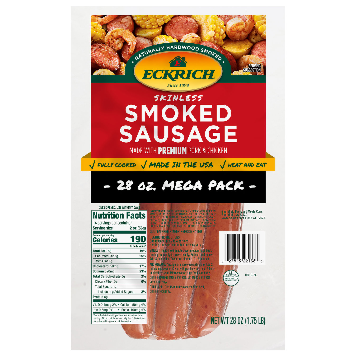 Oscar Mayer Naturally Hardwood Smoked Bacon Mega Pack