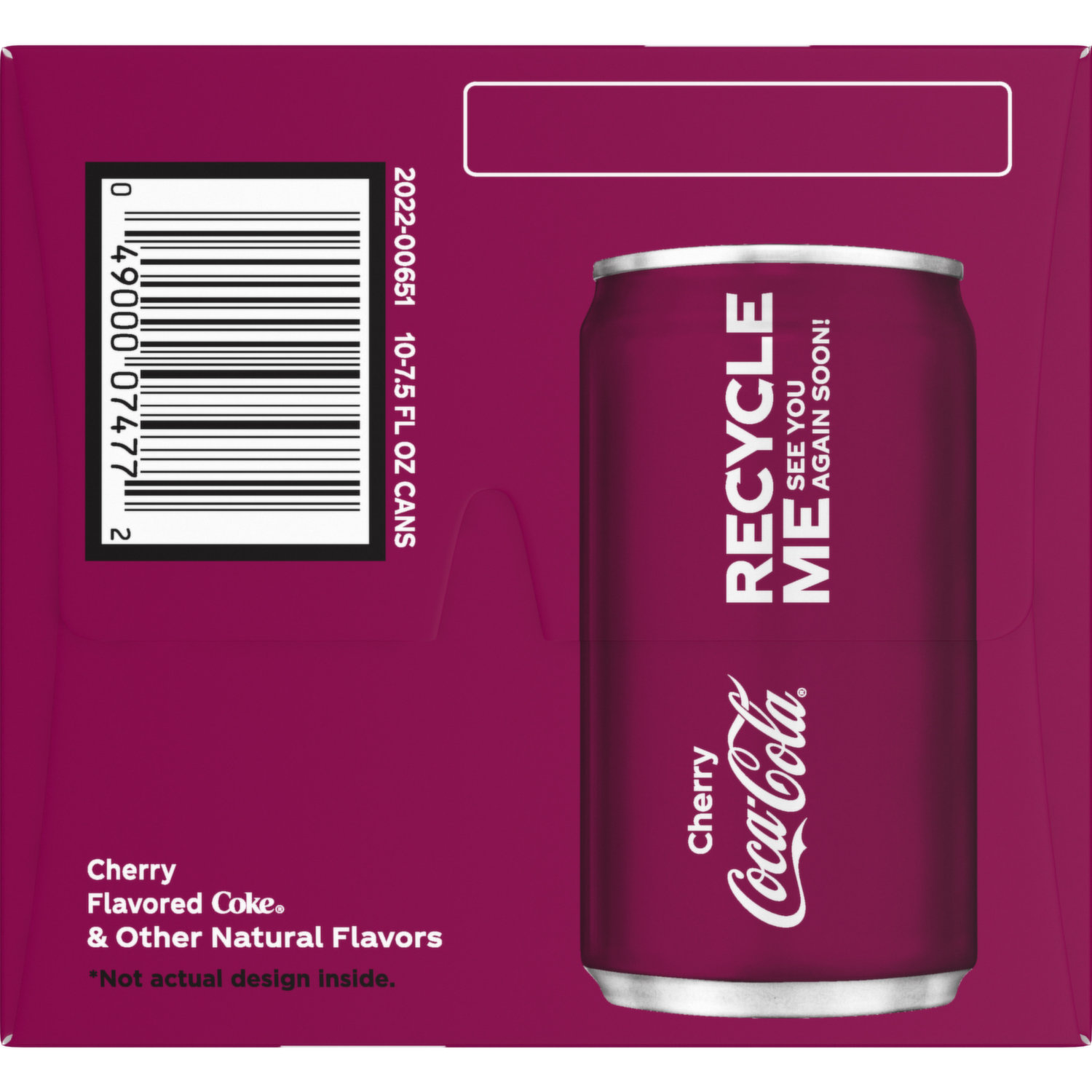 Coca-Cola - Coca-Cola, Cherry Coke Mini Cans, Cherry Flavored Soda Soda  Soft Drink, Fridge Pack (10 ct), Shop