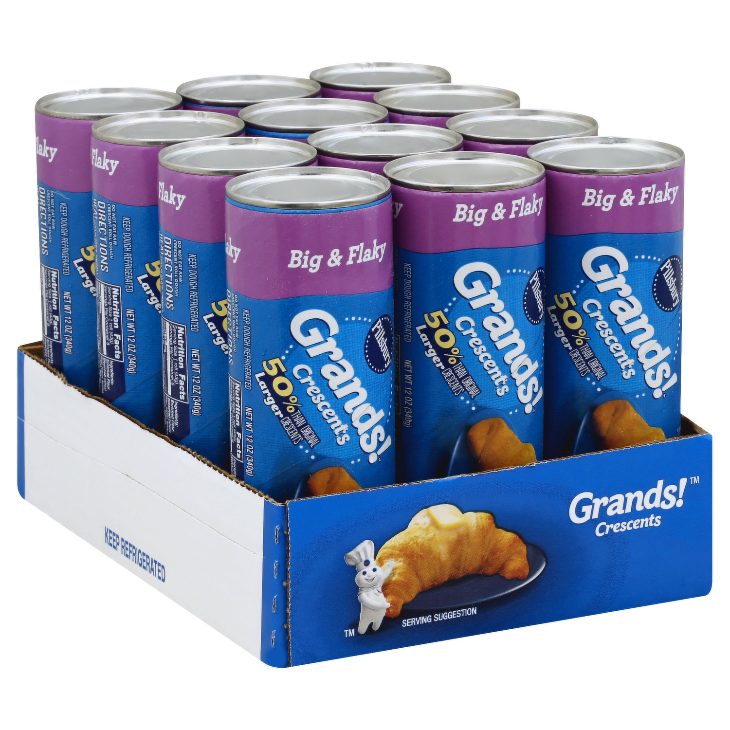 Pillsbury Grands! Big & Flaky Original Crescent Rolls