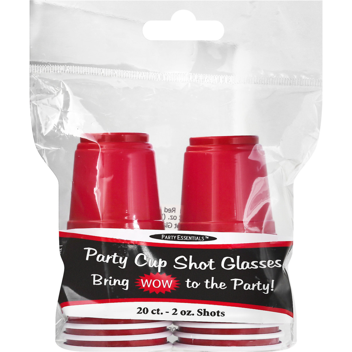 Red Cup Shot Glasses