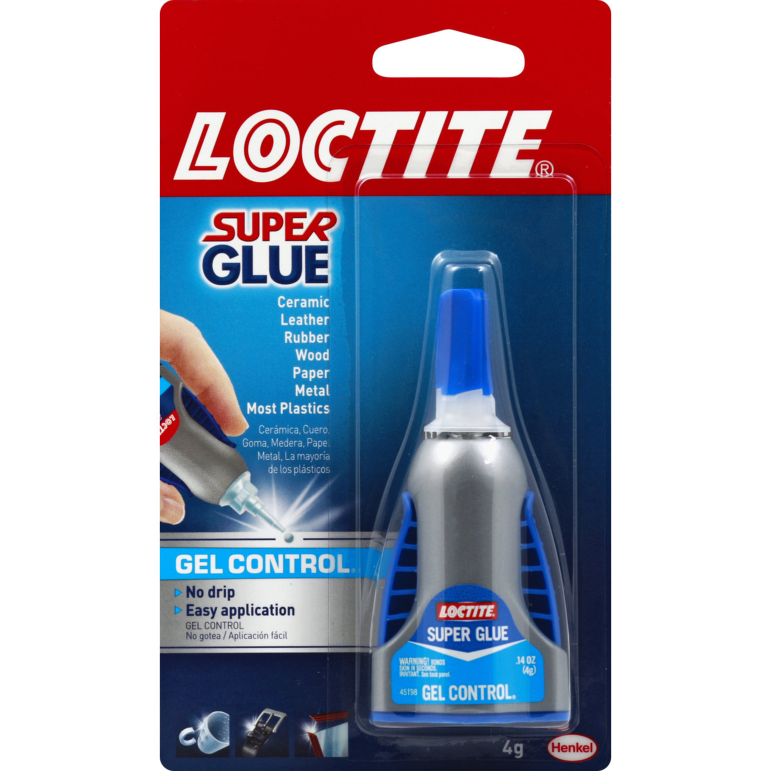 Loctite Super Glue Gel - 4 g bottle