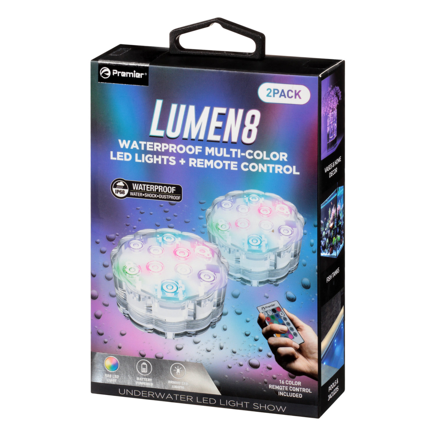Waterproof LED Cube Light - 8 inch – INNOKA
