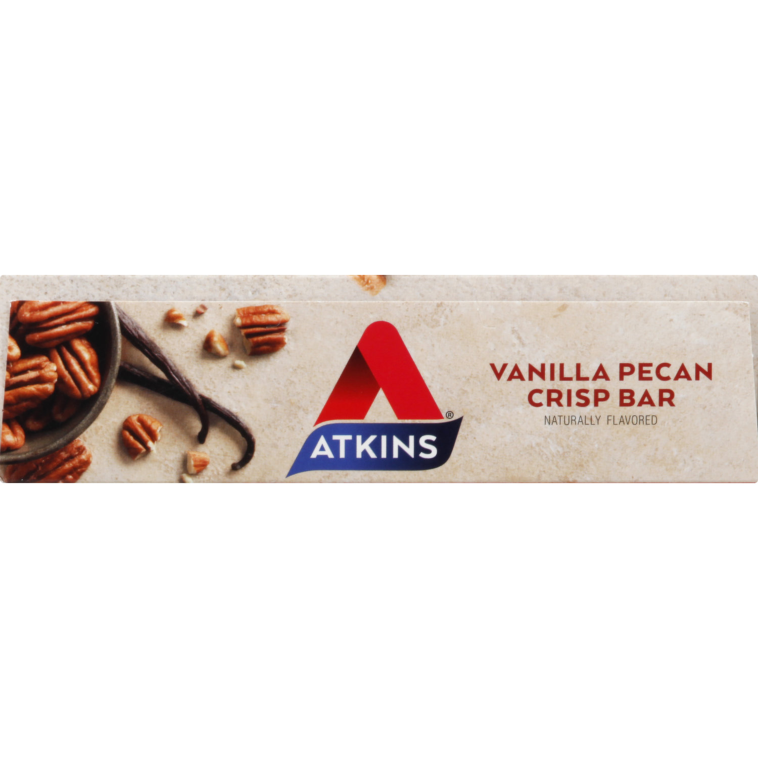 atkins vanilla pecan crisp bar