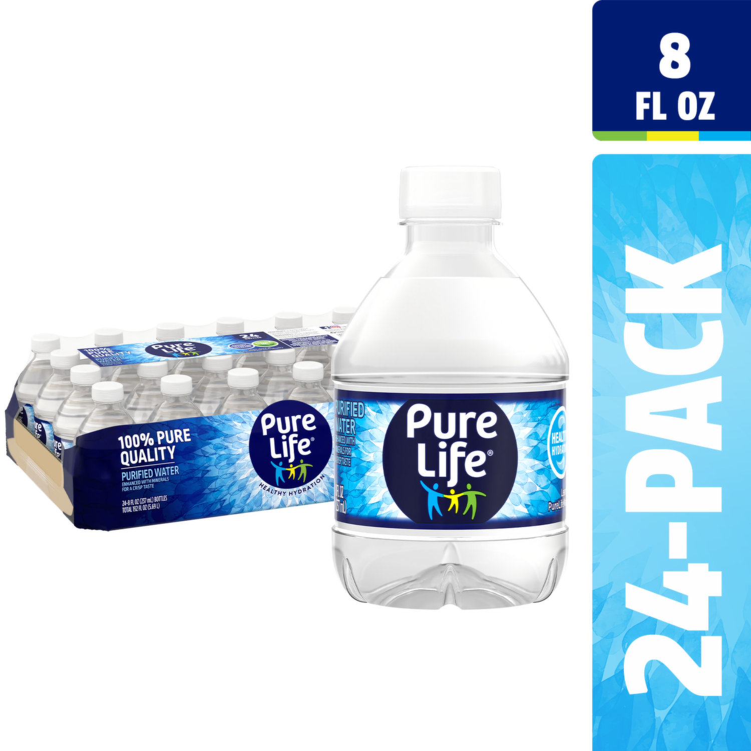 Water :: Aqua Pure Water 200 Ml 24 Bottole 100 Bundle Offer - General  Product