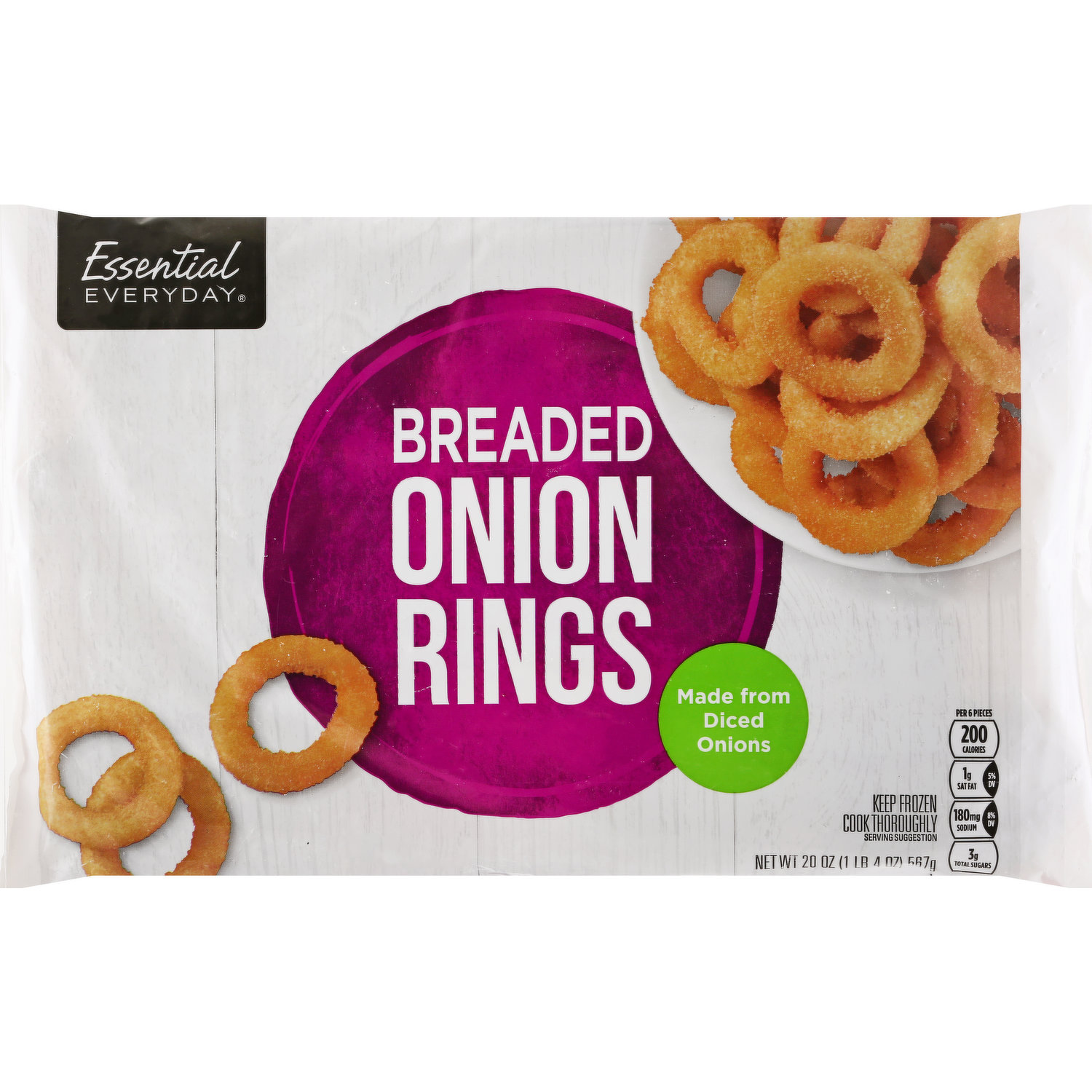 Red Robin Crispy Onion Rings: Nutrition & Ingredients | GreenChoice