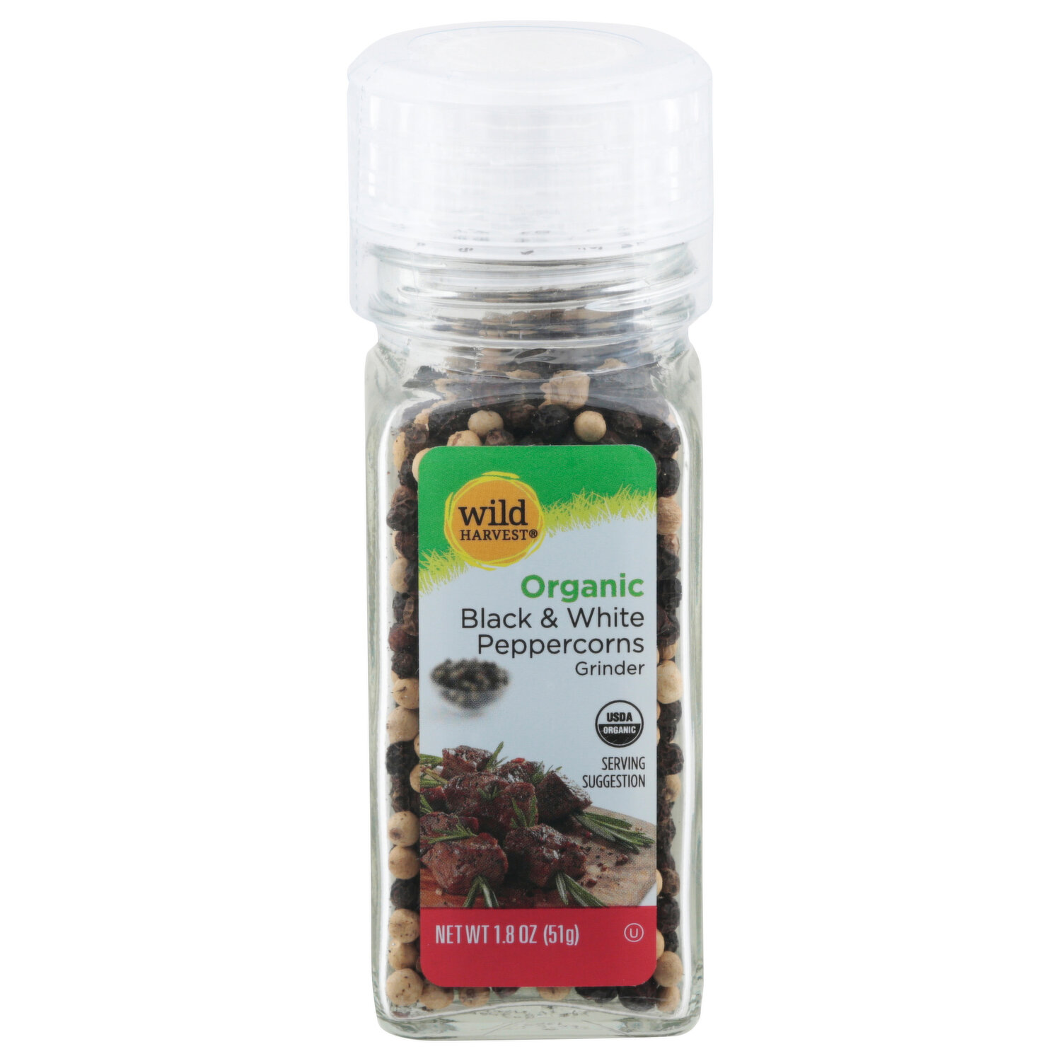 McCormick Premium Black & White Peppercorn Grinder, 1.26 oz (Pack of 6)