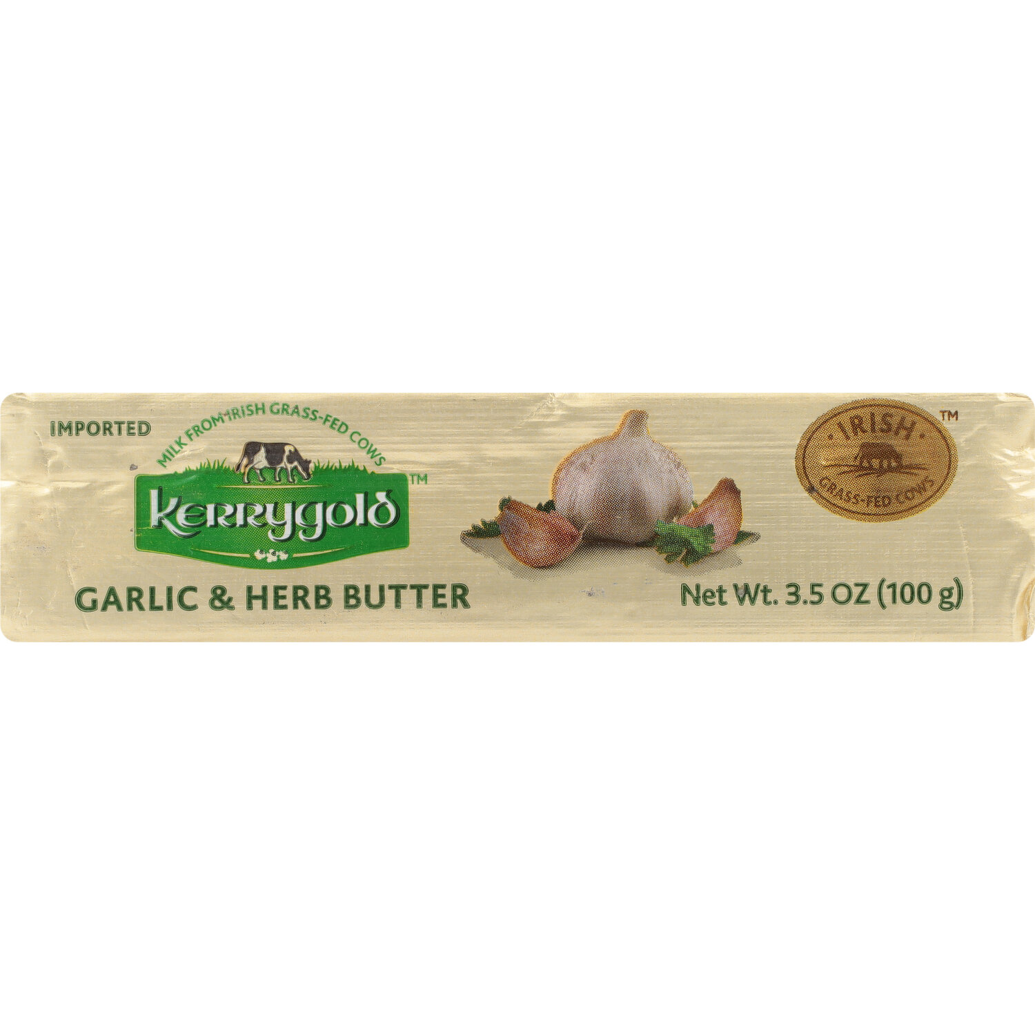 Kerrygold Butter, Garlic & Herb, Dairy