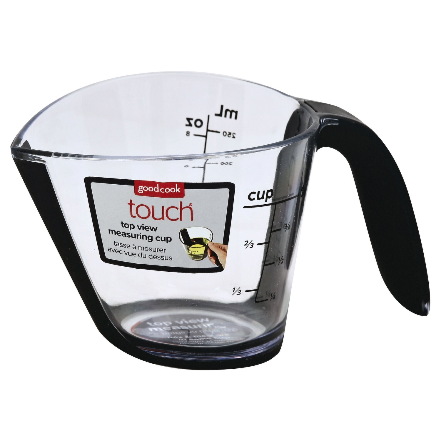 1/4-Cup Liquid Measuring Cup with Top-View Measuring - GoodCook