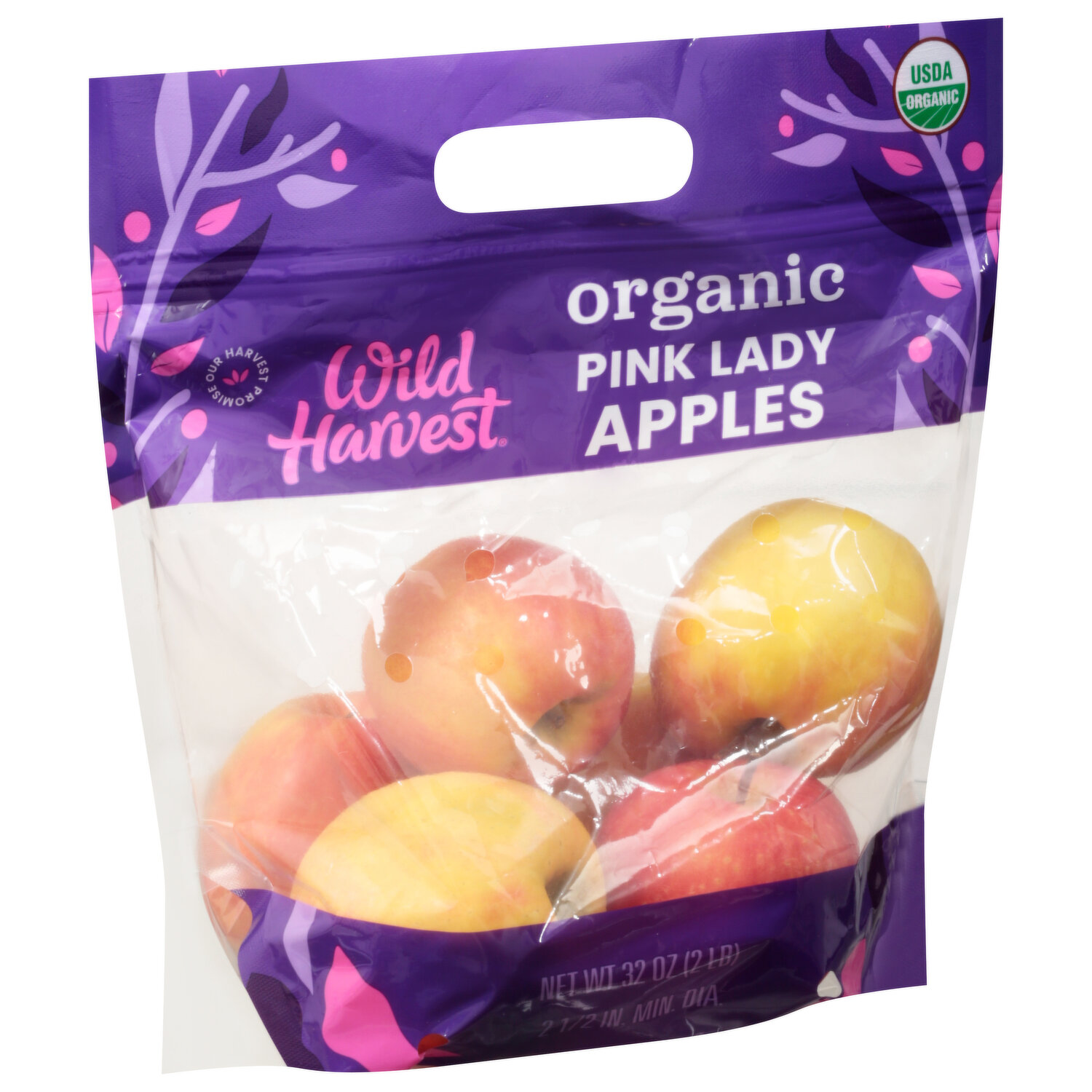 Organic Pink Lady Apple, 1 ct, 9 oz