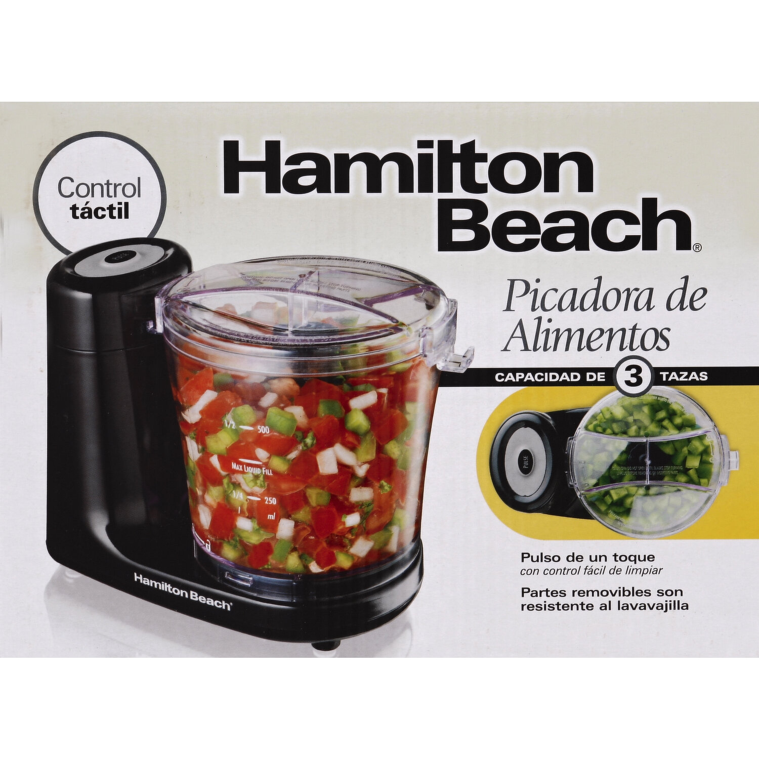 Best Buy: Hamilton Beach ensemble 3-Cup Food Chopper Red 72861