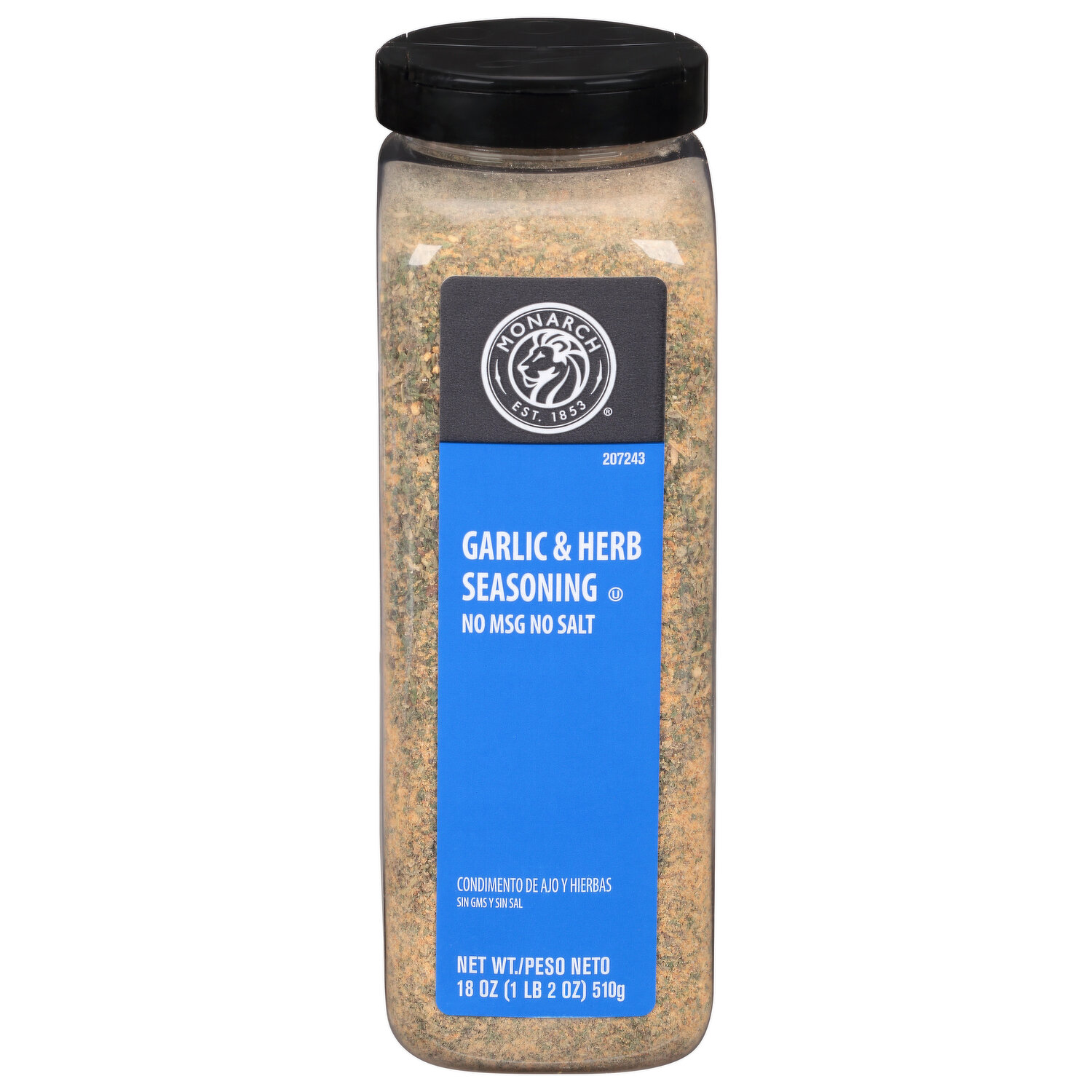 Monarch Seasoning Blend Organic Salt Free 19 oz.