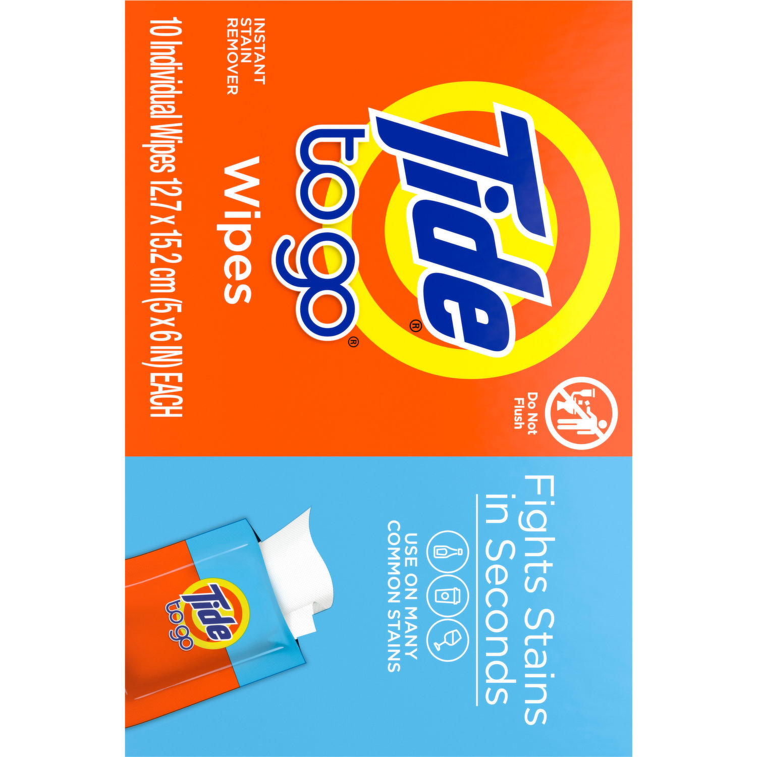 Tide To Go Stain Remover Wipes