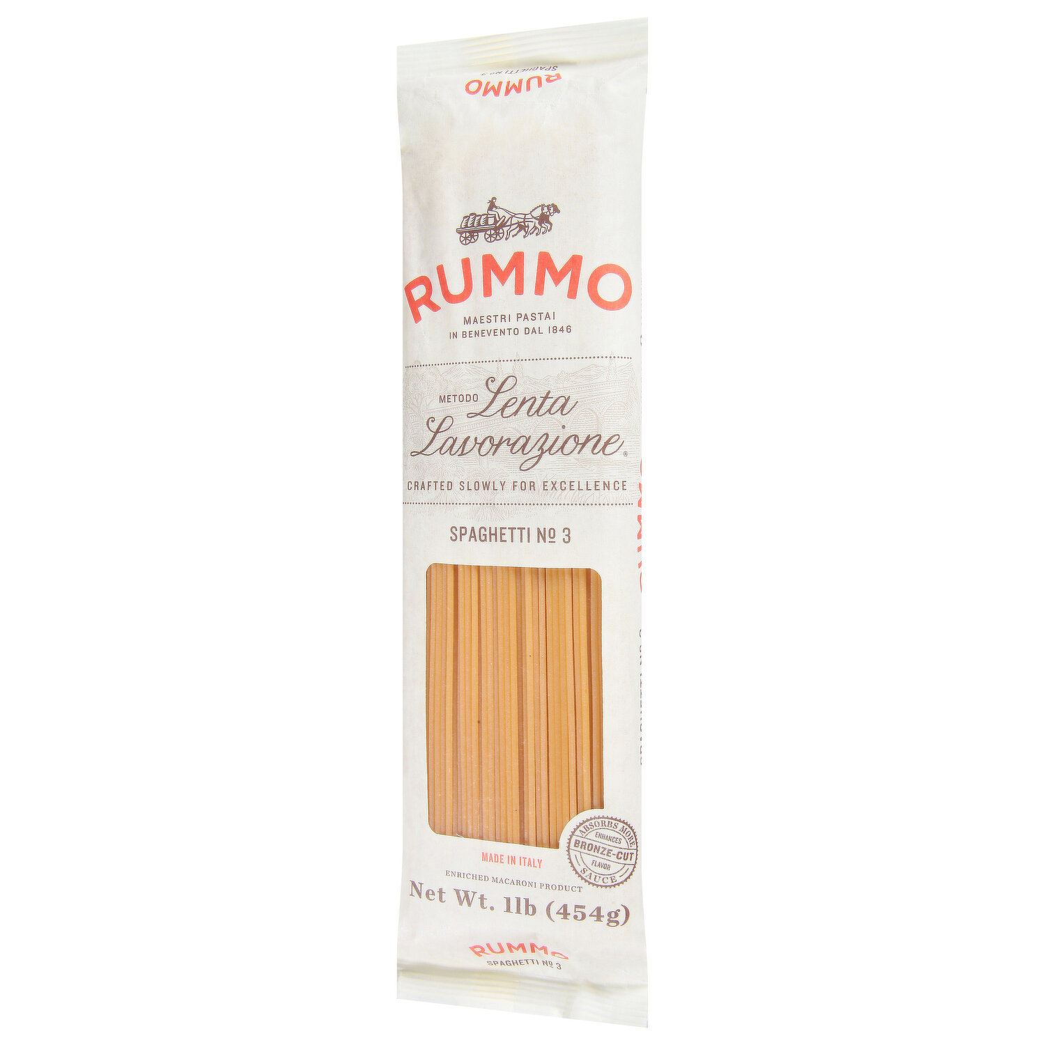 Save on Rummo Lenta Lavorazione Spaghetti Pasta Order Online Delivery